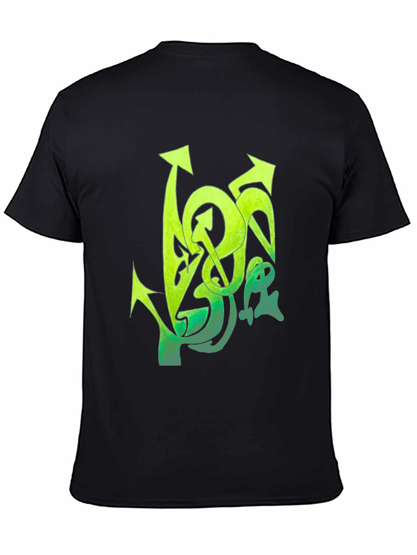 Graffiti Arrow Black T-Shirt