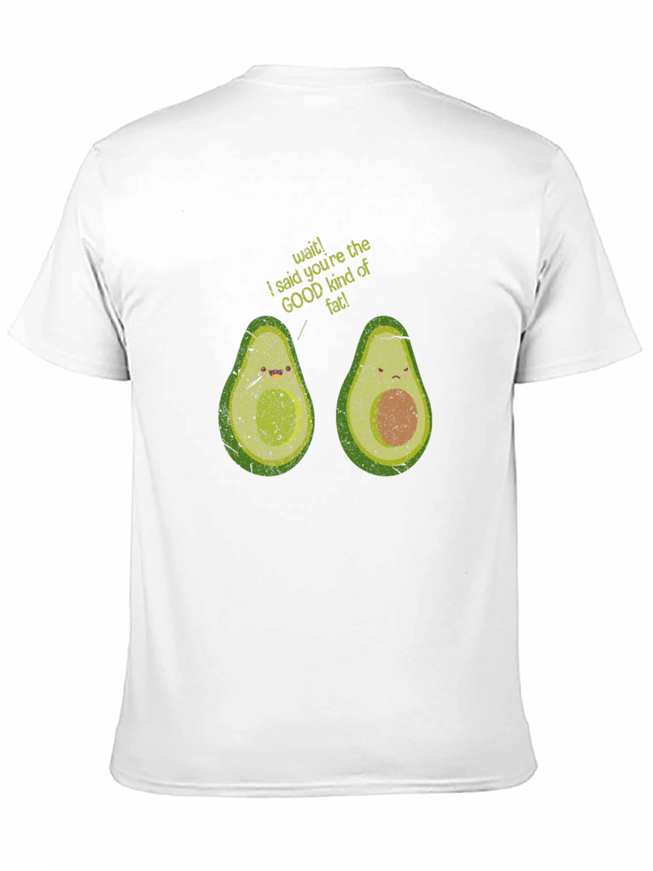 Avocado Good Fat Graphic T-Shirt