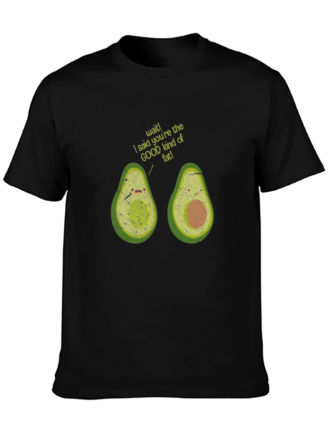 Avocado Good Fat Graphic T-Shirt
