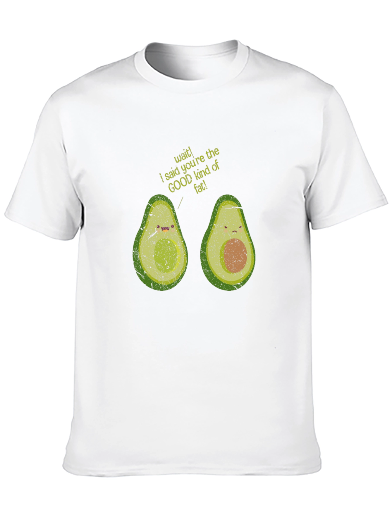 Avocado Good Fat Graphic T-Shirt
