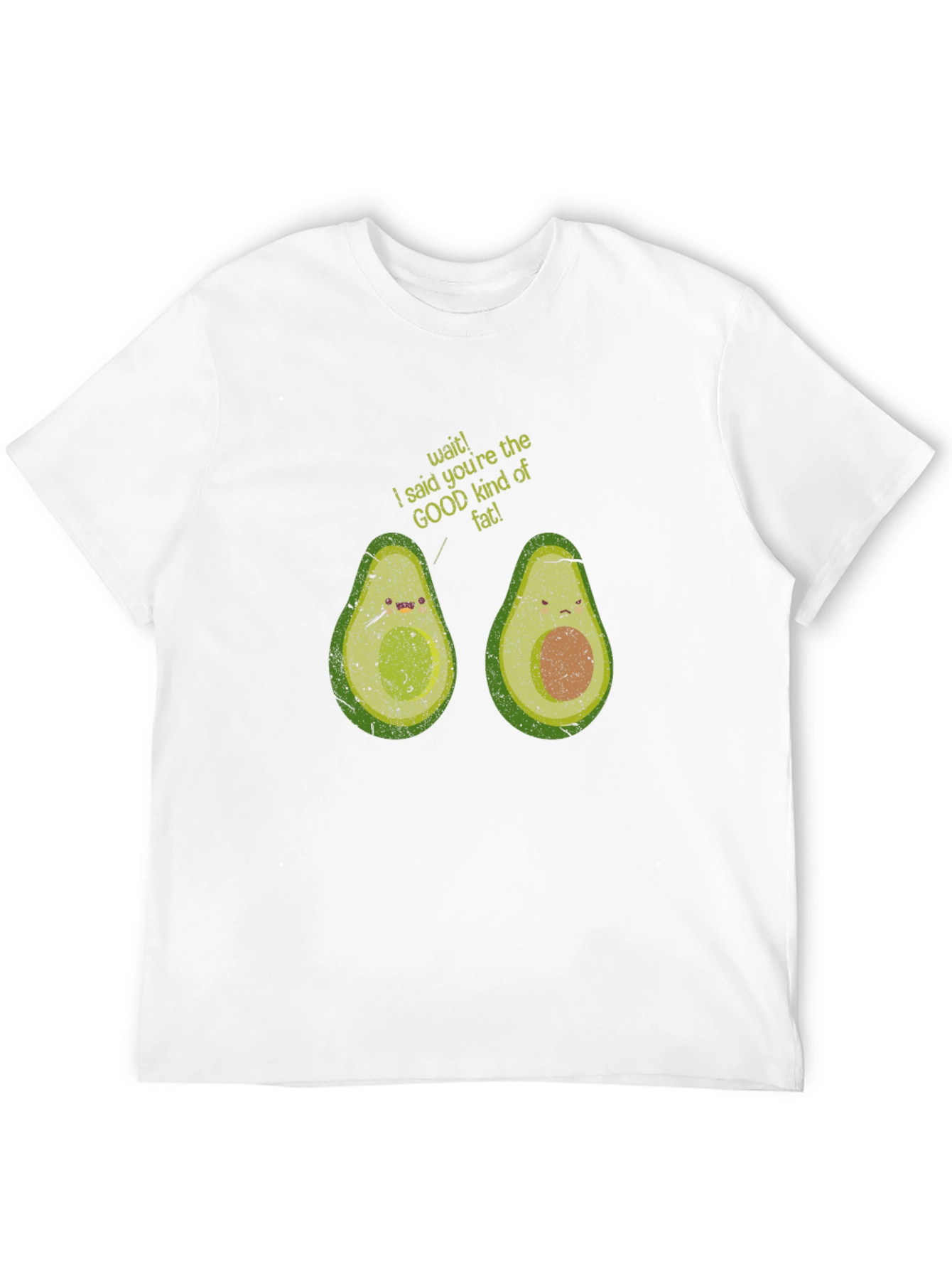 Avocado Good Fat Graphic T-Shirt