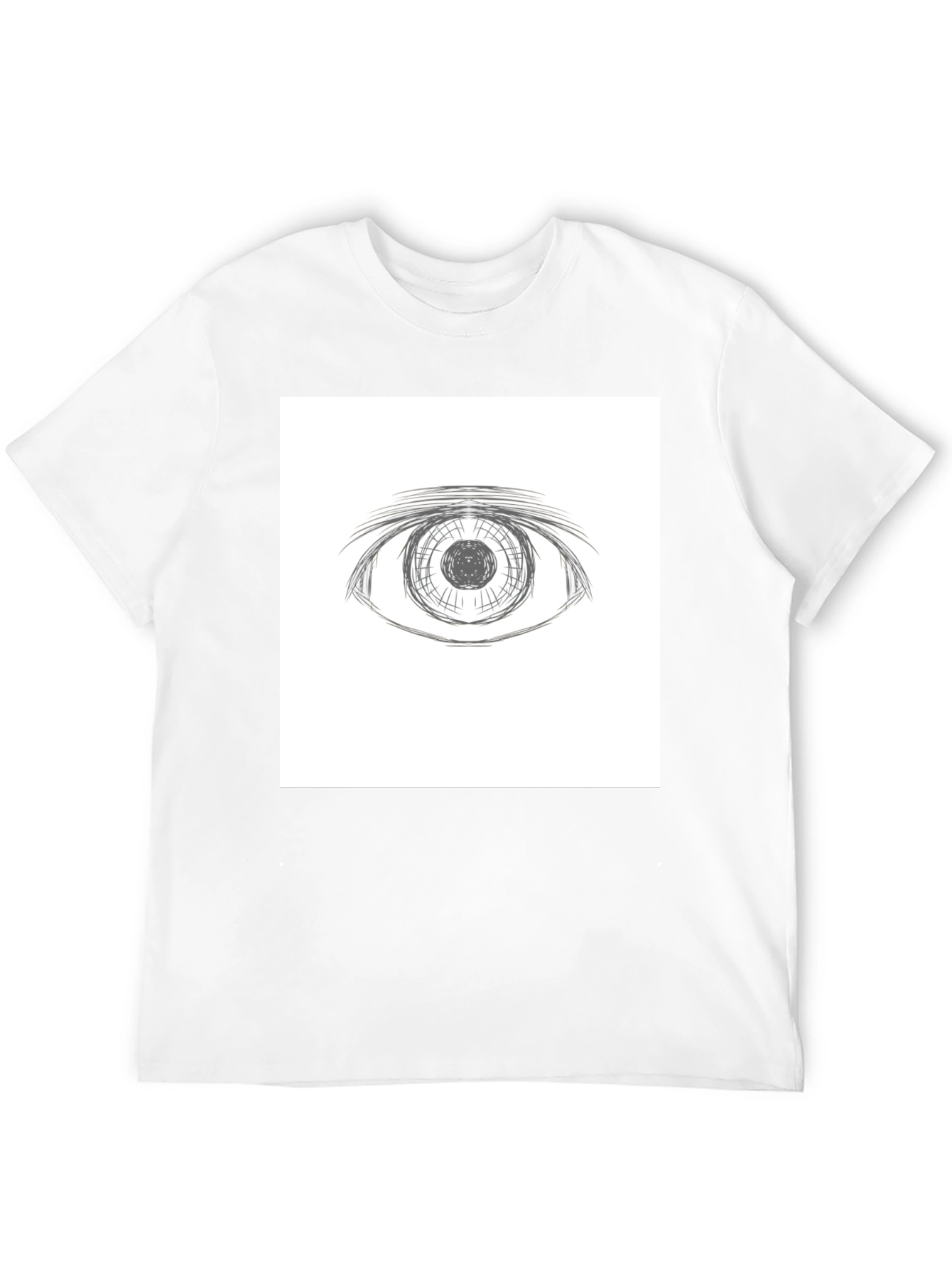 Eye Graphic Black T-Shirt