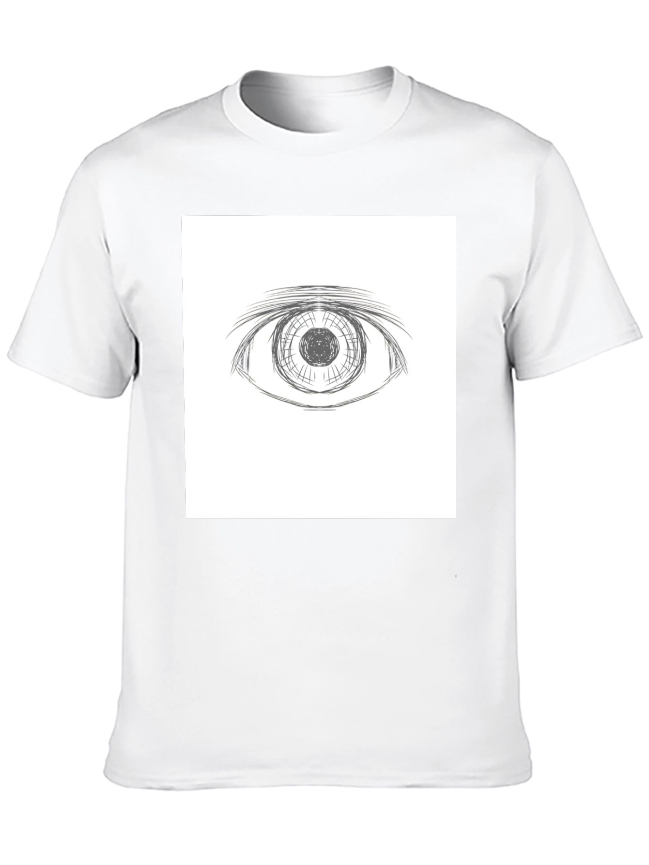 Eye Graphic Black T-Shirt