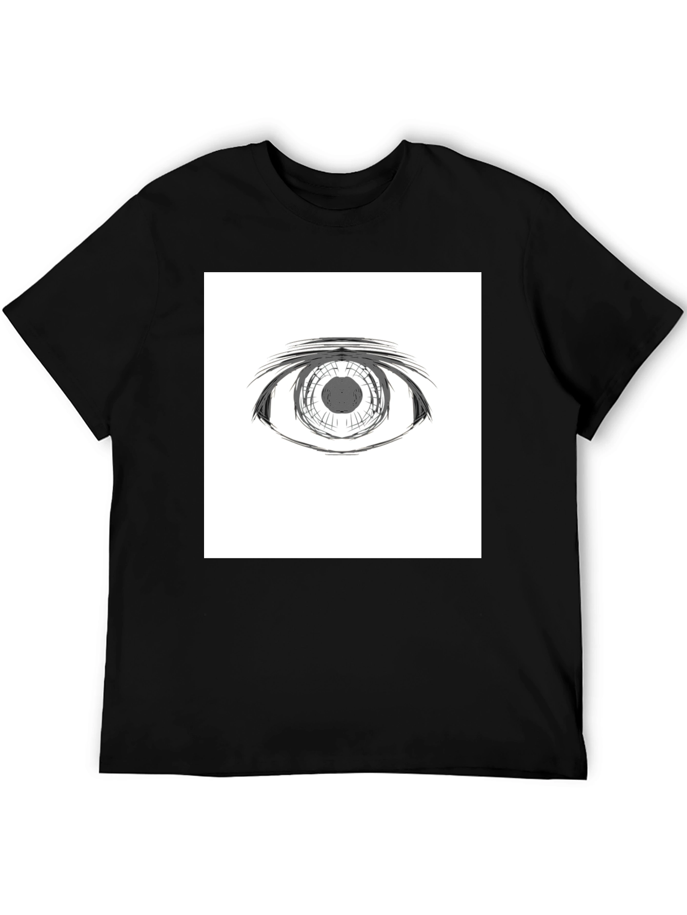 Eye Graphic Black T-Shirt