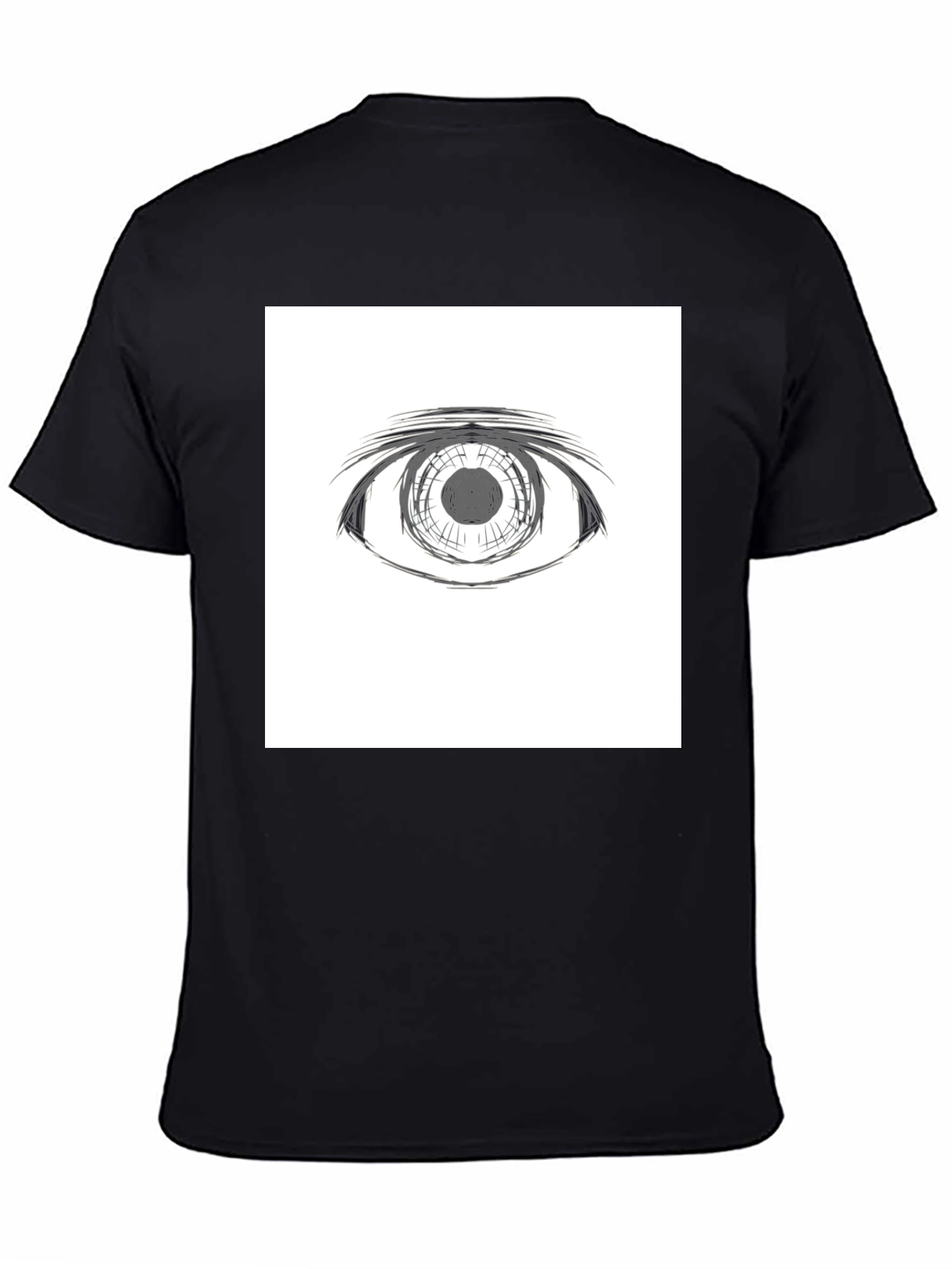 Eye Graphic Black T-Shirt
