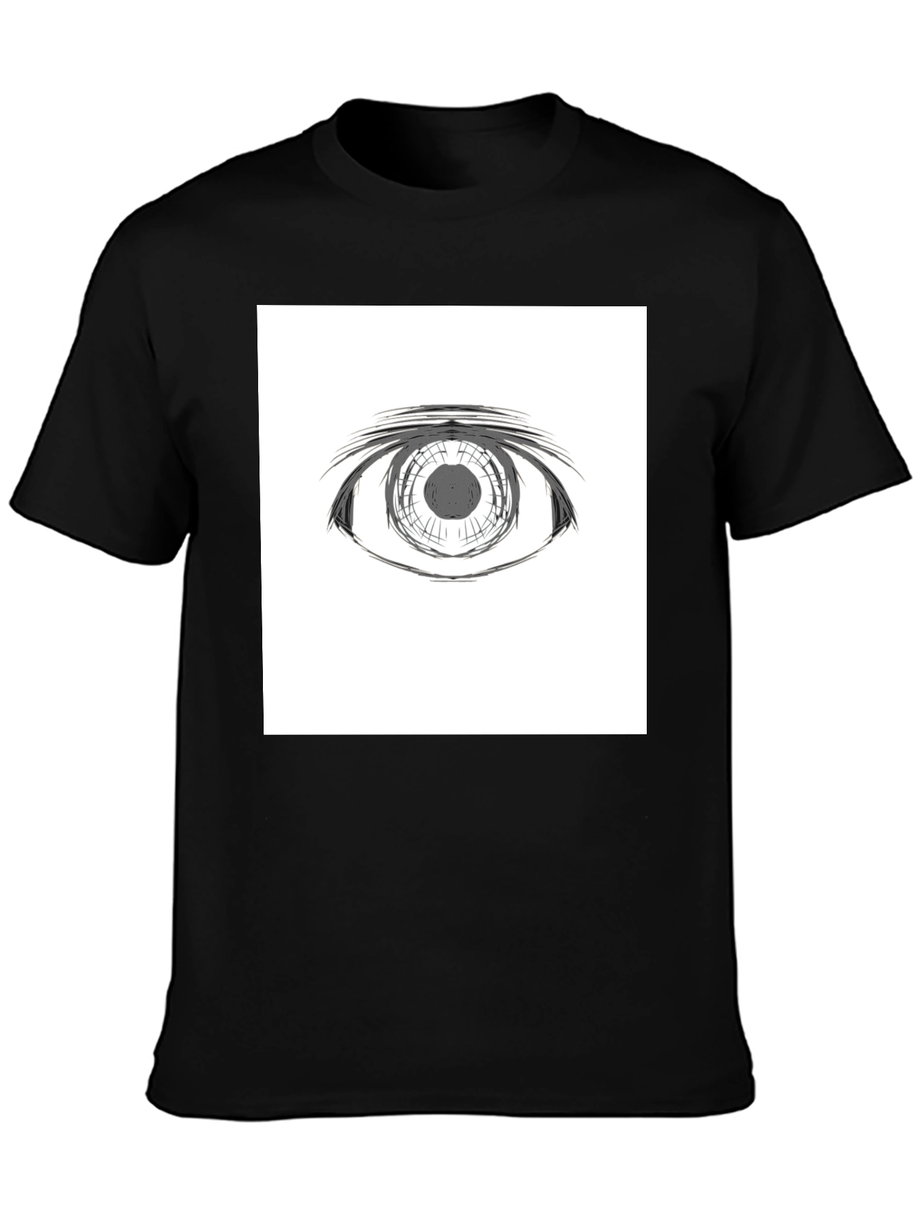 Eye Graphic Black T-Shirt