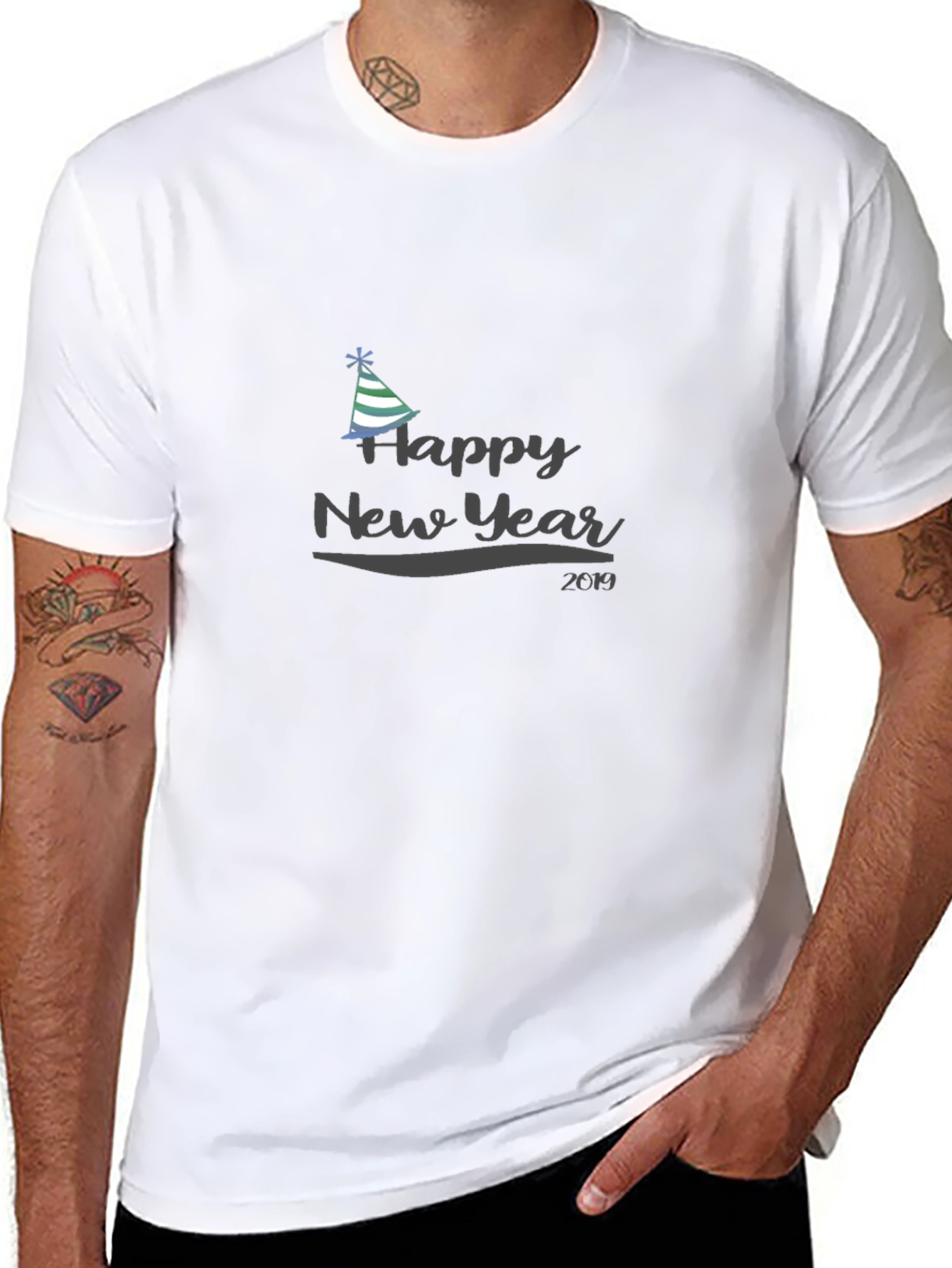 Happy New Year 2019 Graphic Tee
