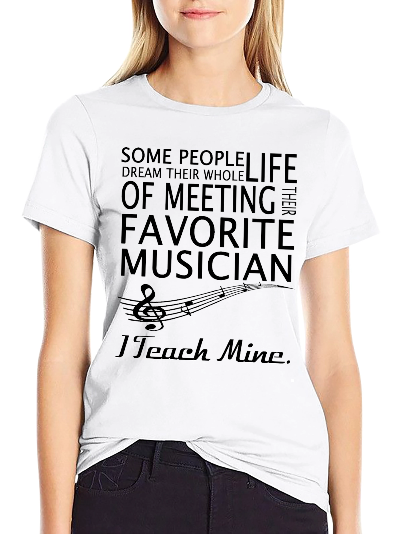 Musician Parent T-Shirt - I Teach Mine