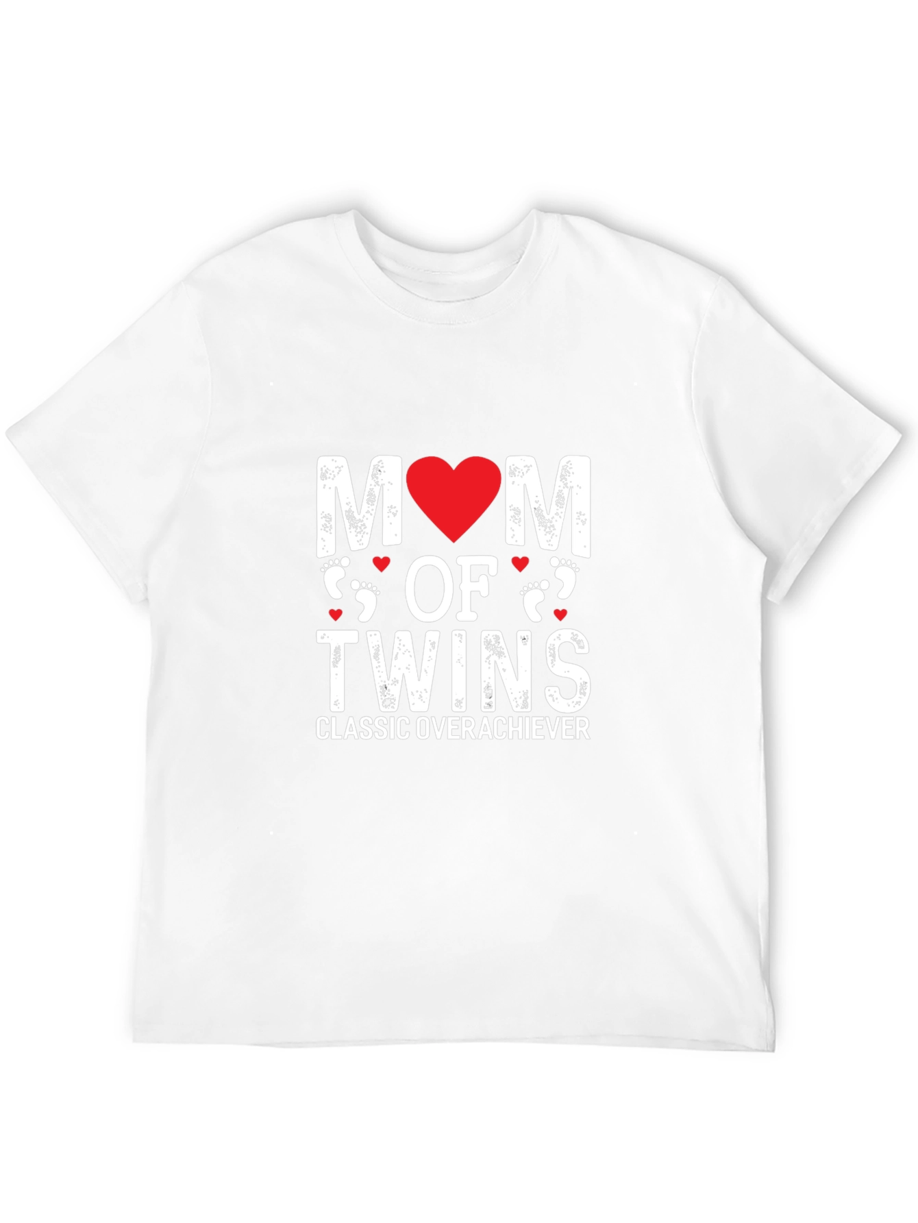 Mom of Twins T-Shirt - Classic Overachiever