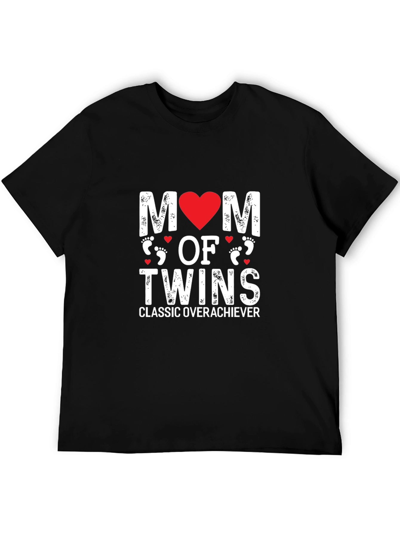 Mom of Twins T-Shirt - Classic Overachiever