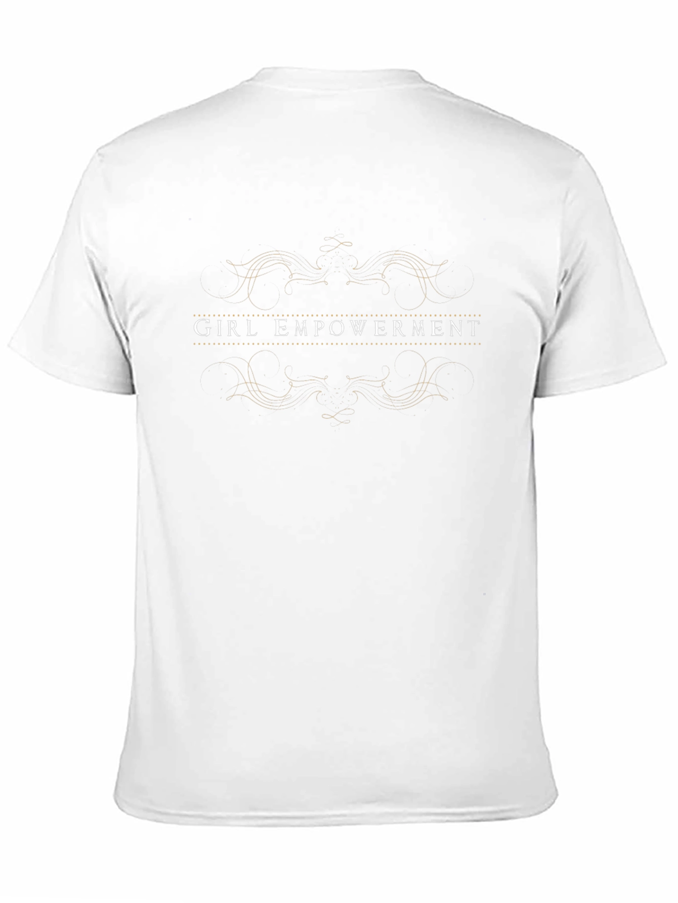 Girl Empowerment Graphic Tee - Black Cotton Blend