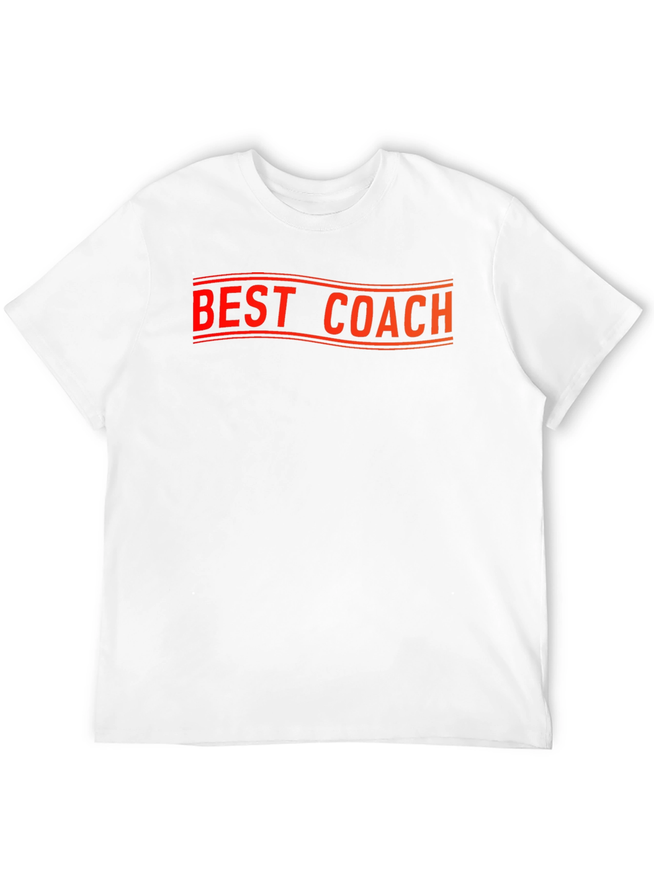 Best Coach Graphic Tee - Black Cotton T-Shirt
