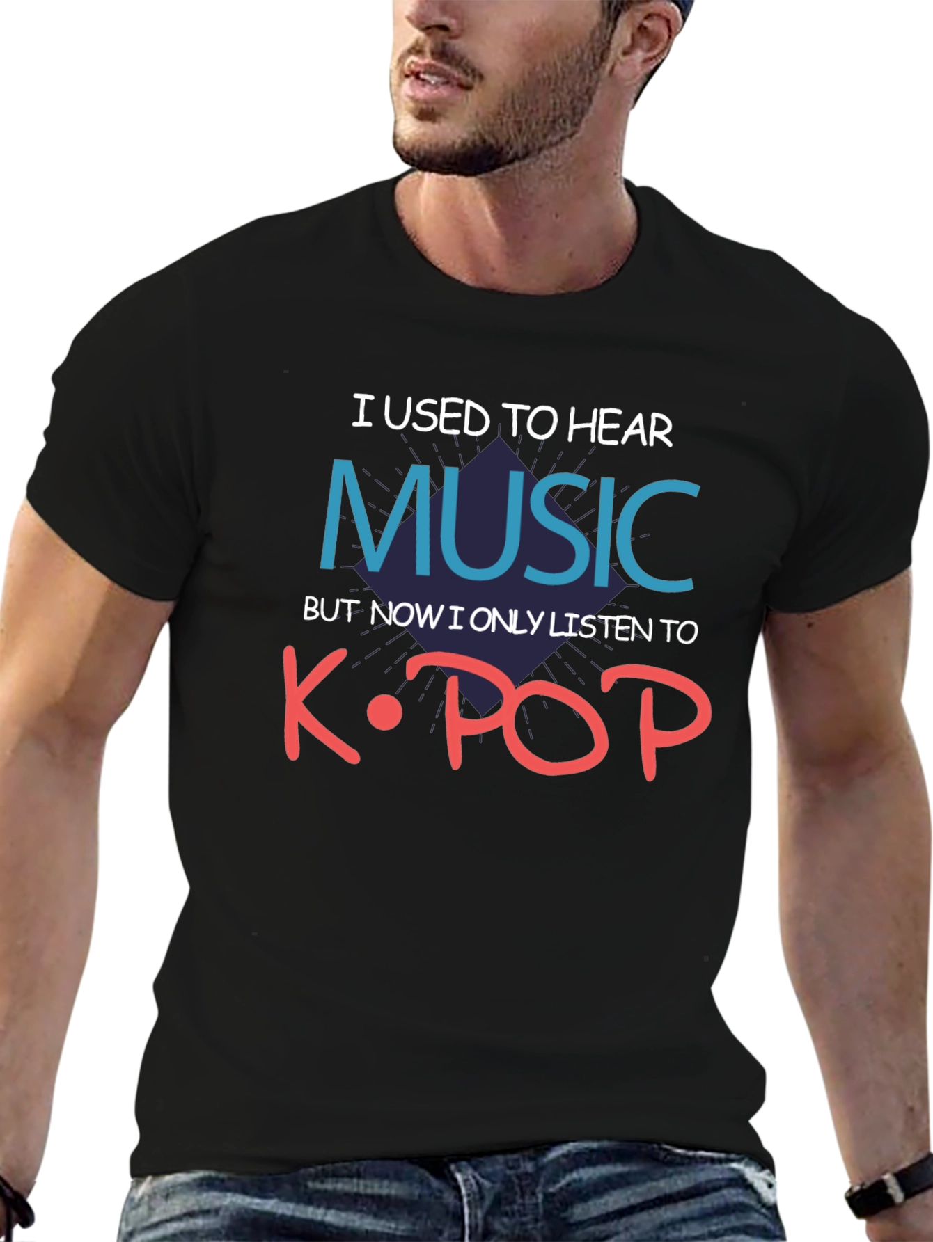 I Used To Hear Music K-Pop T-Shirt
