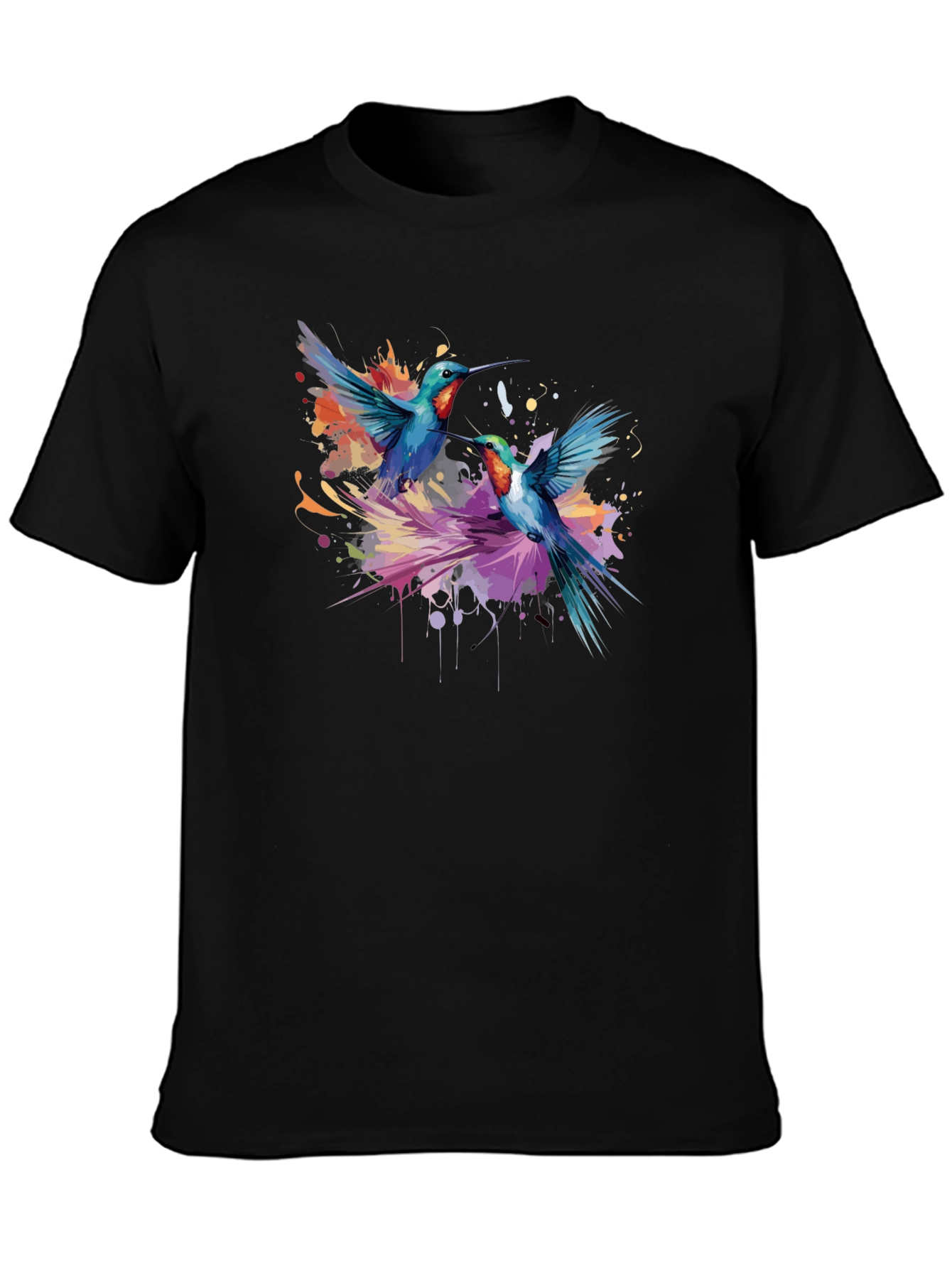 Hummingbird Splash Graphic Tee
