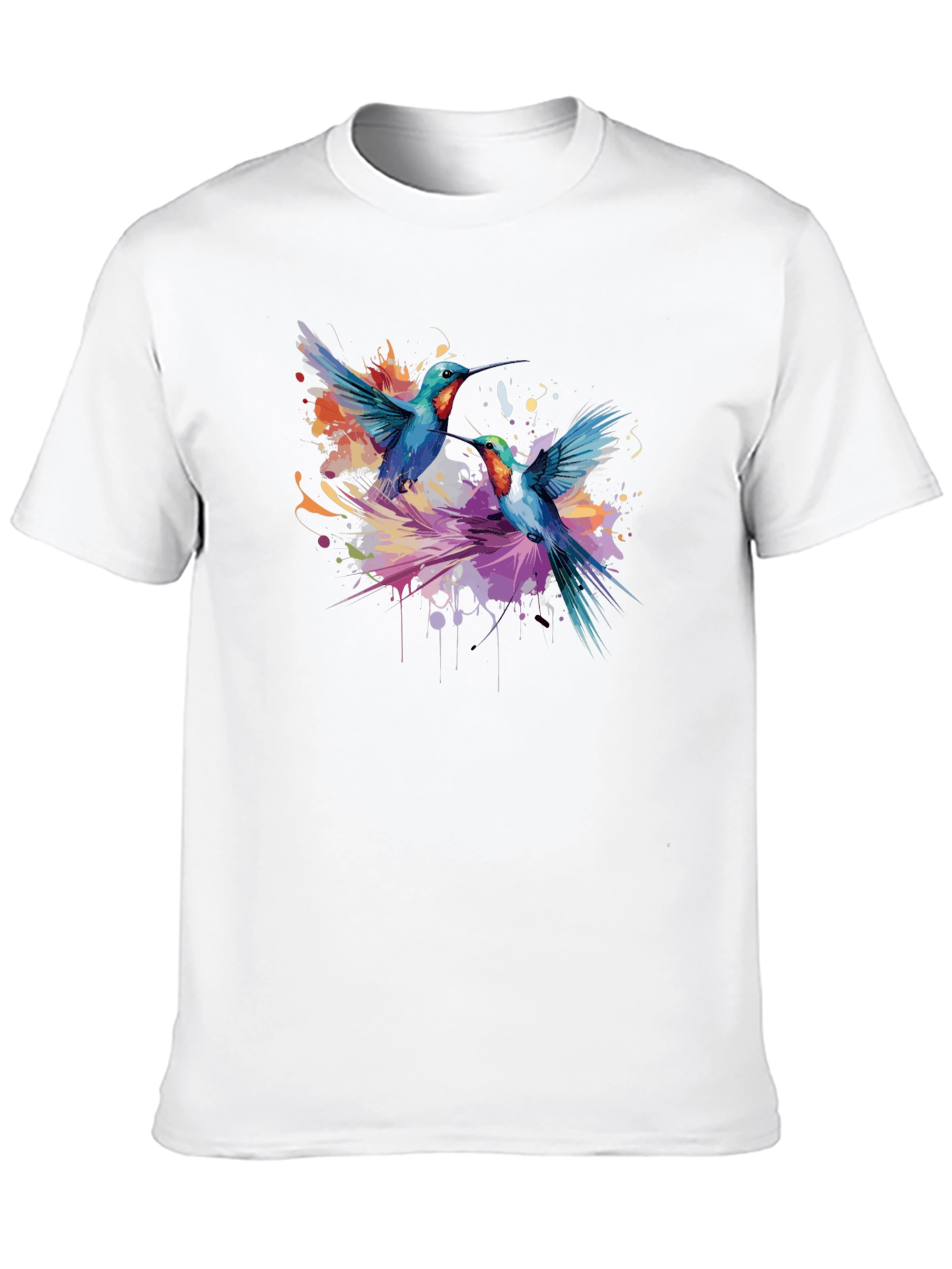 Hummingbird Splash Graphic Tee