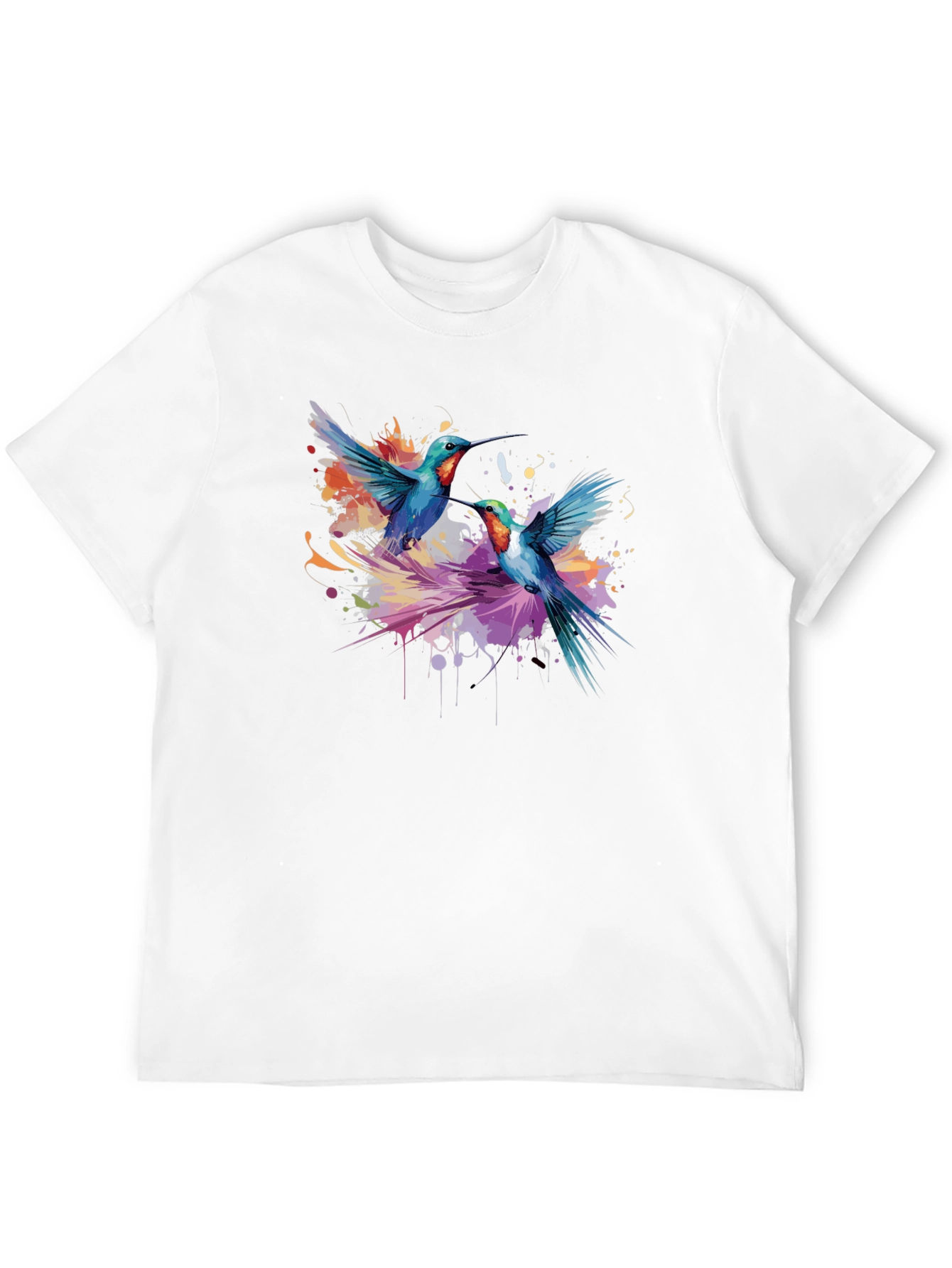 Hummingbird Splash Graphic Tee