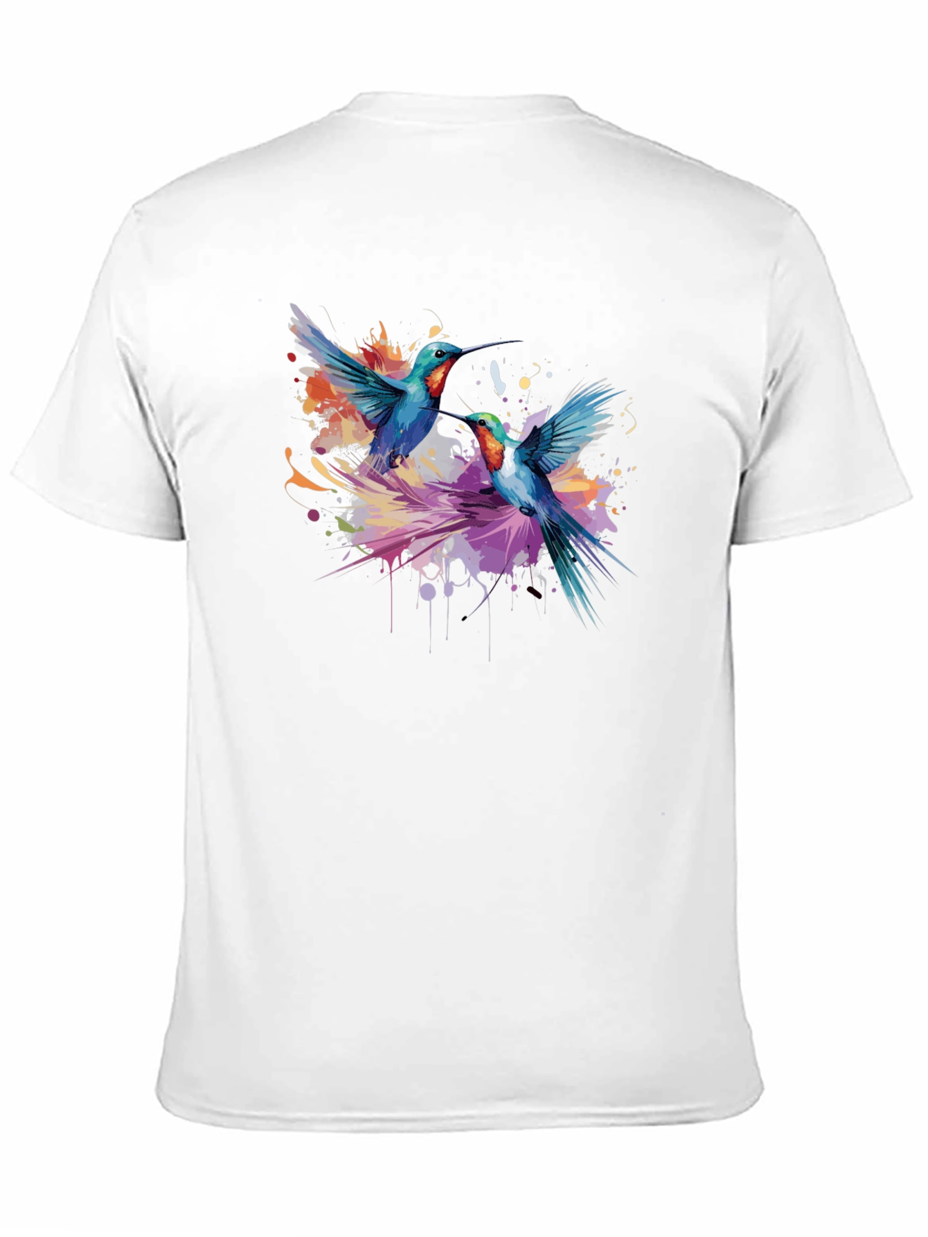 Hummingbird Splash Graphic Tee