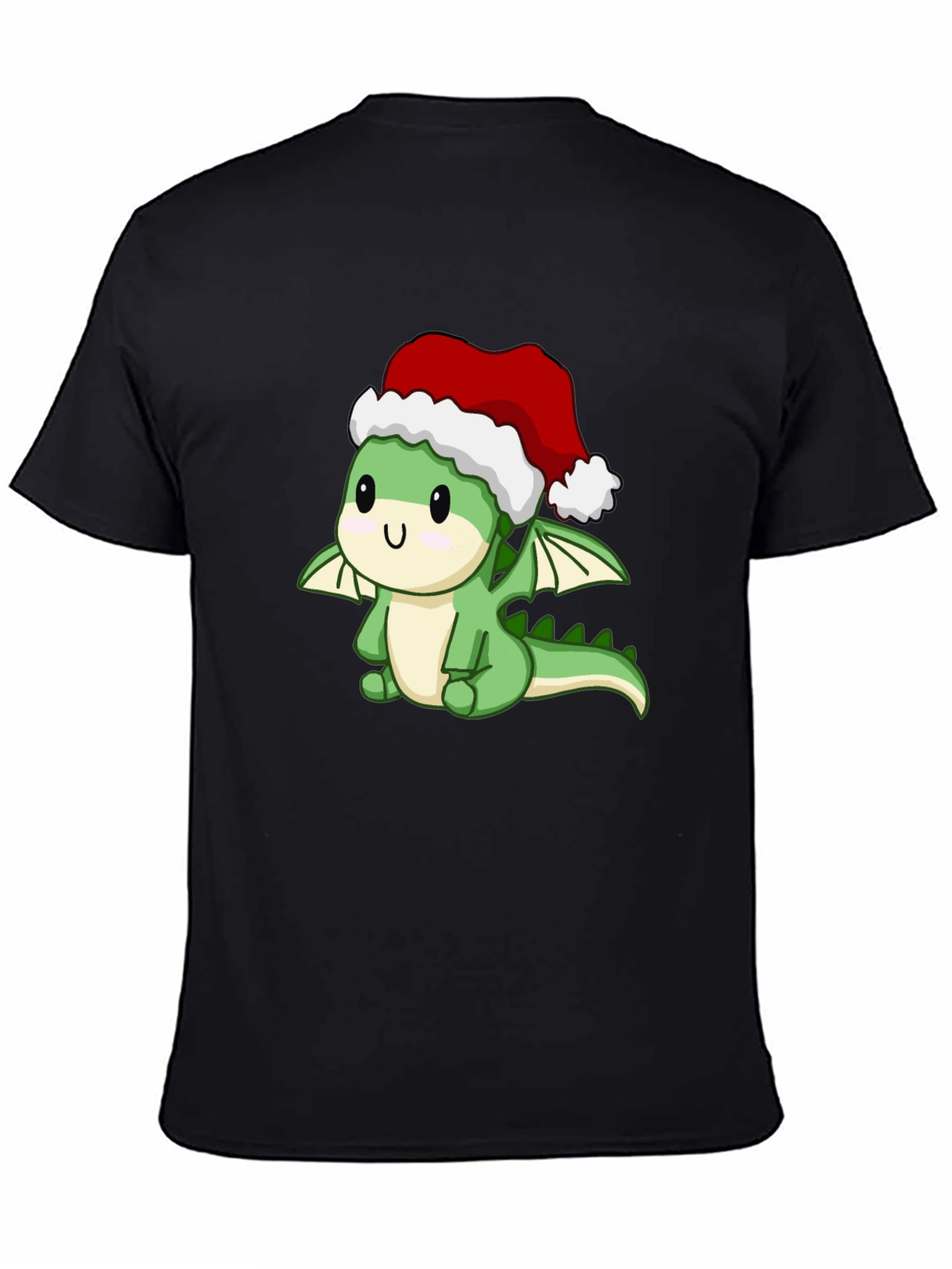 Festive Dragon Graphic Tee - Holiday Edition