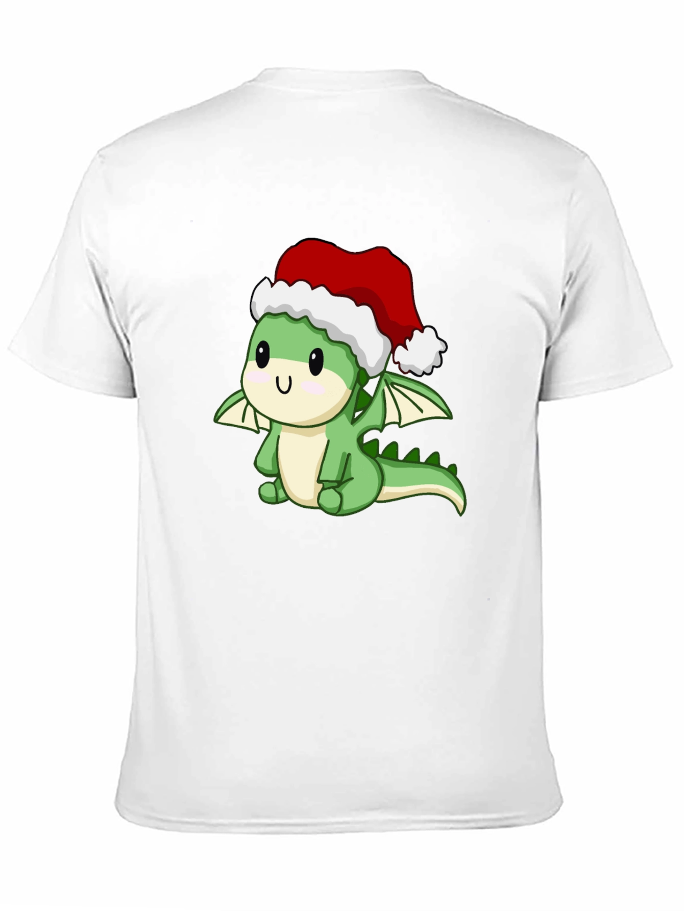 Festive Dragon Graphic Tee - Holiday Edition