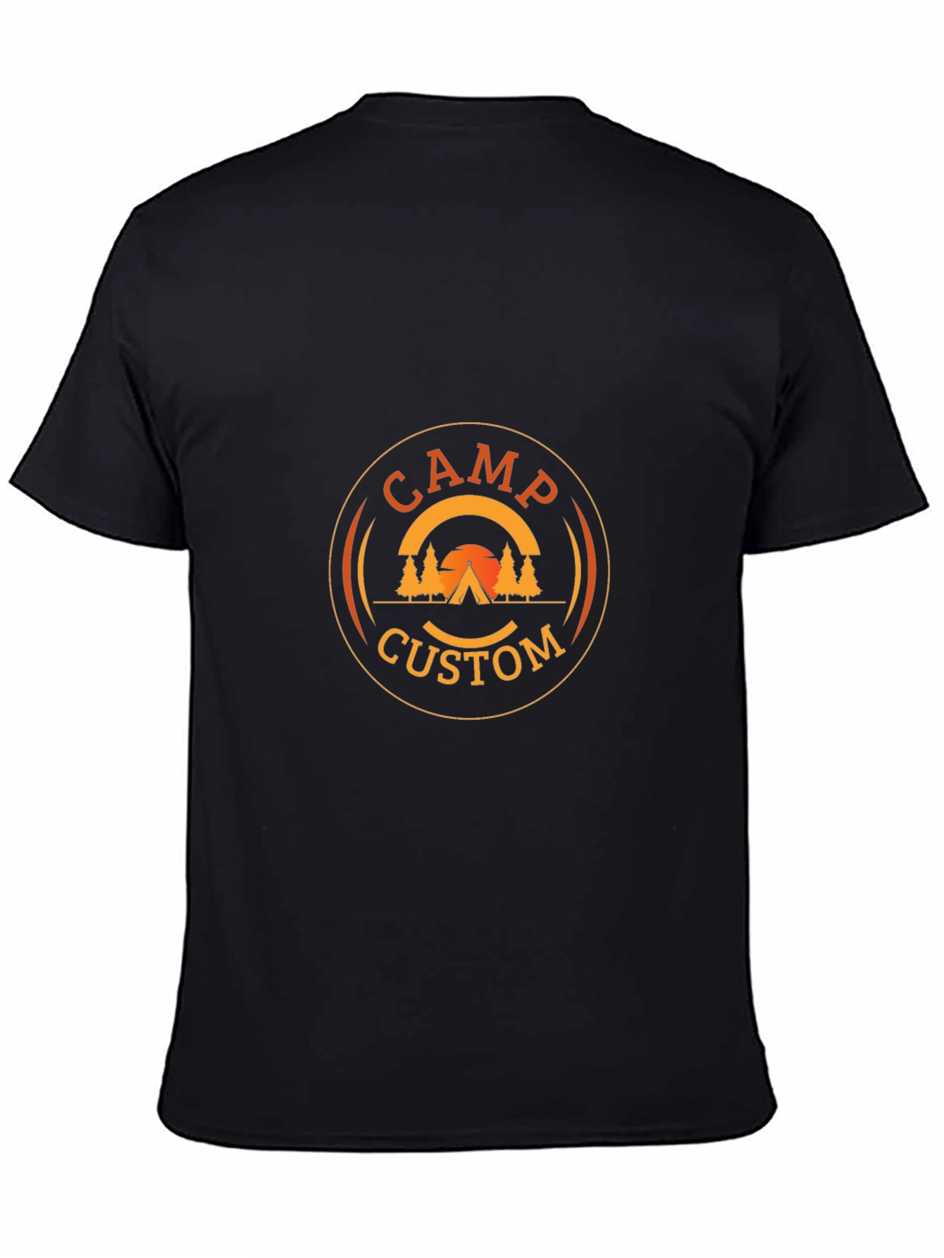 Camp Custom Black T-Shirt