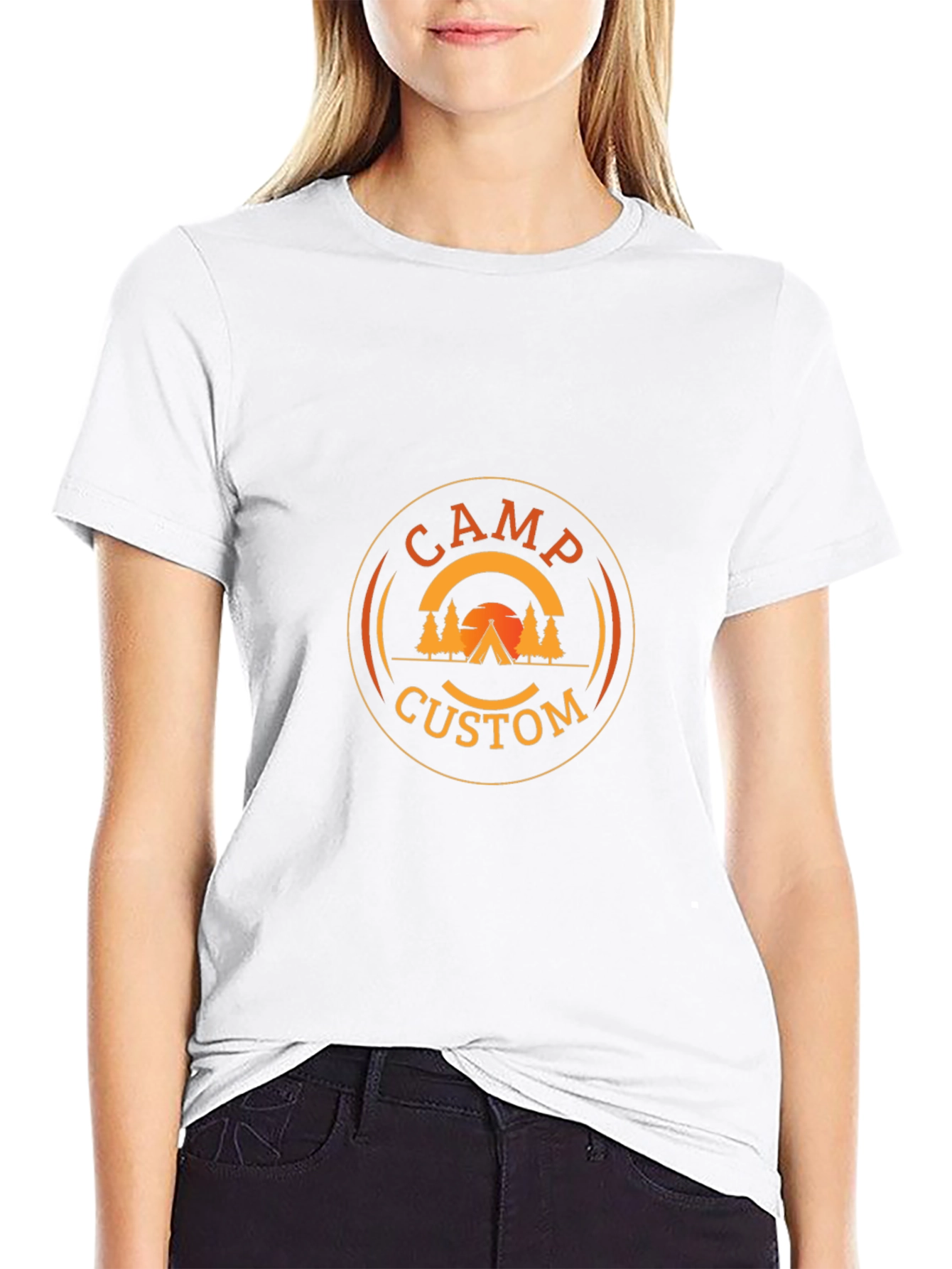 Camp Custom Black T-Shirt