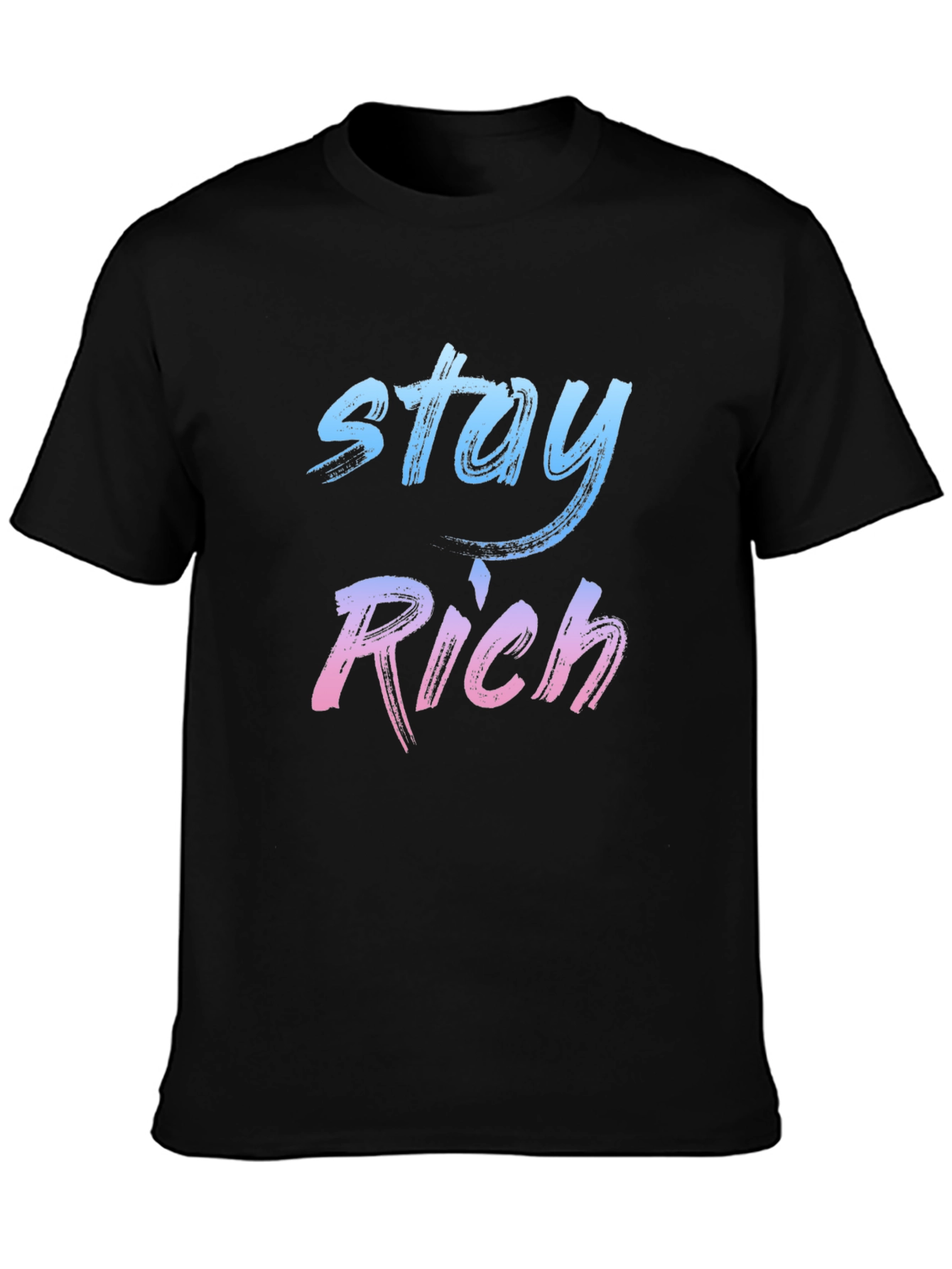 Stay Rich Graphic Tee - Stylish Mens T-Shirt