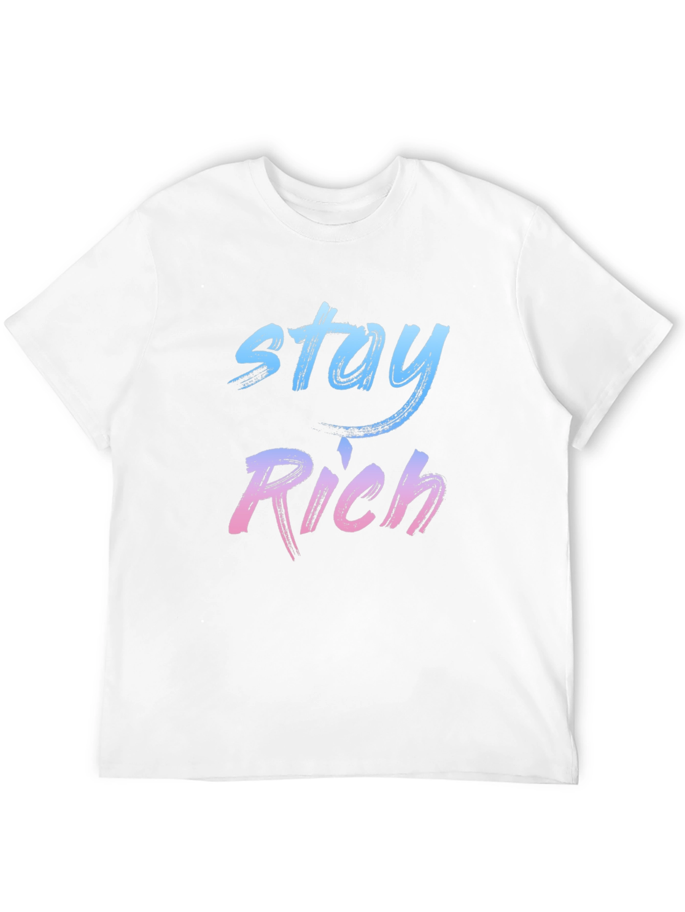 Stay Rich Graphic Tee - Stylish Mens T-Shirt