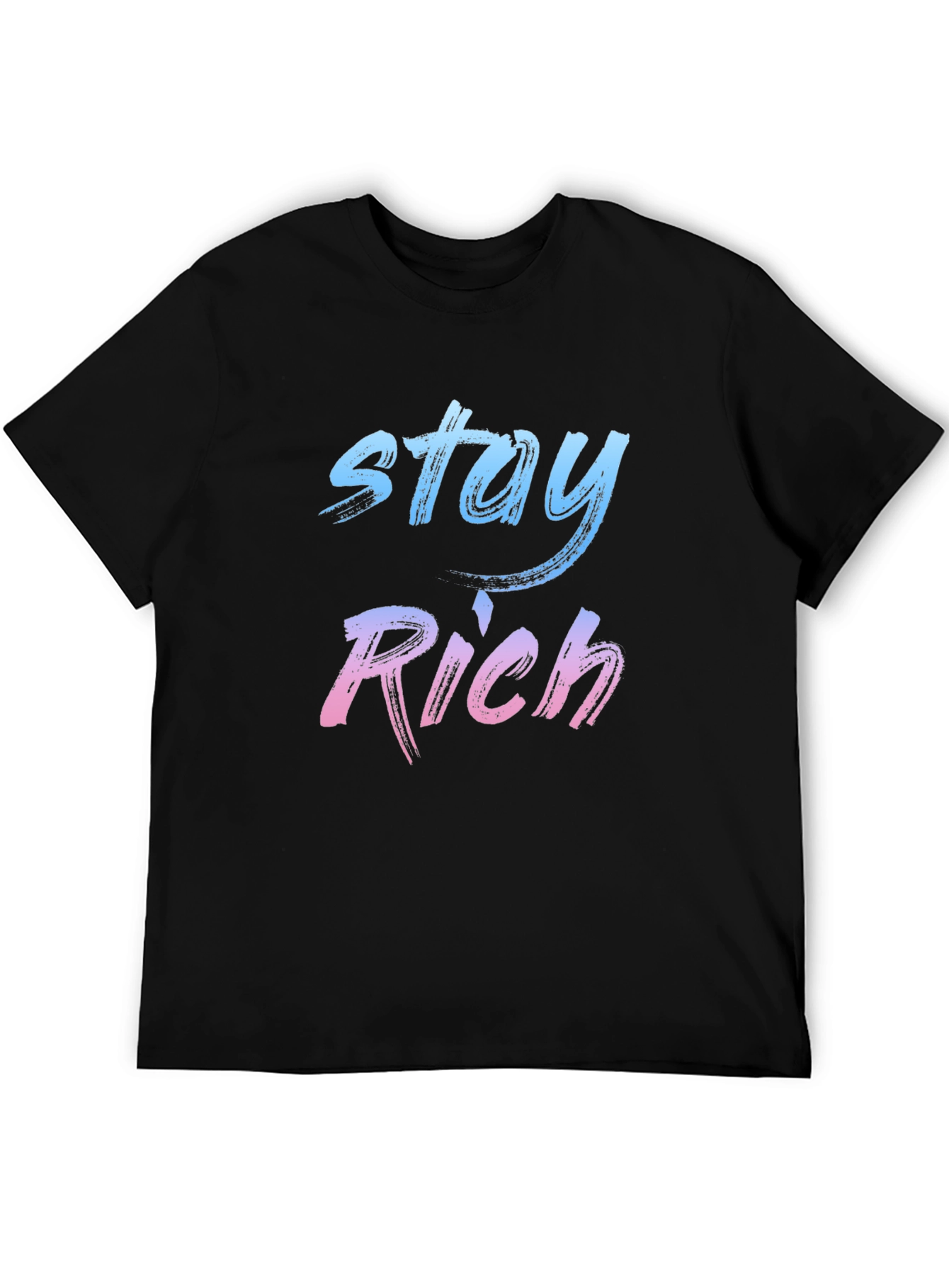 Stay Rich Graphic Tee - Stylish Mens T-Shirt