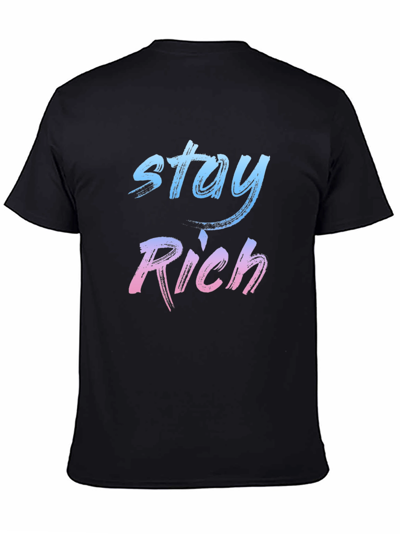 Stay Rich Graphic Tee - Stylish Mens T-Shirt