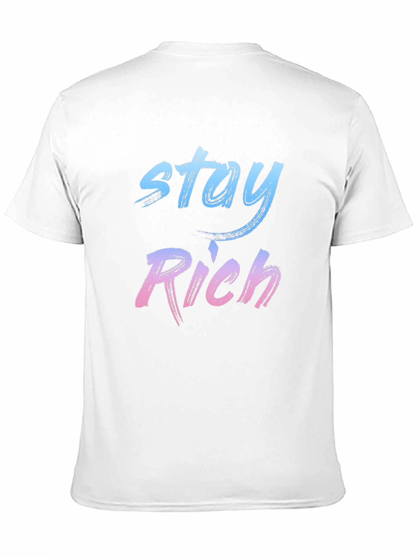 Stay Rich Graphic Tee - Stylish Mens T-Shirt