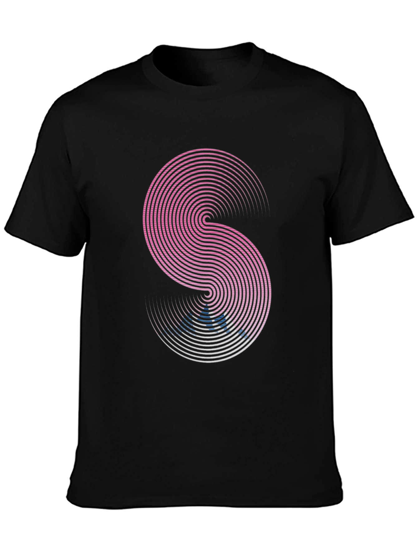 Modern Geometric S Graphic T-Shirt