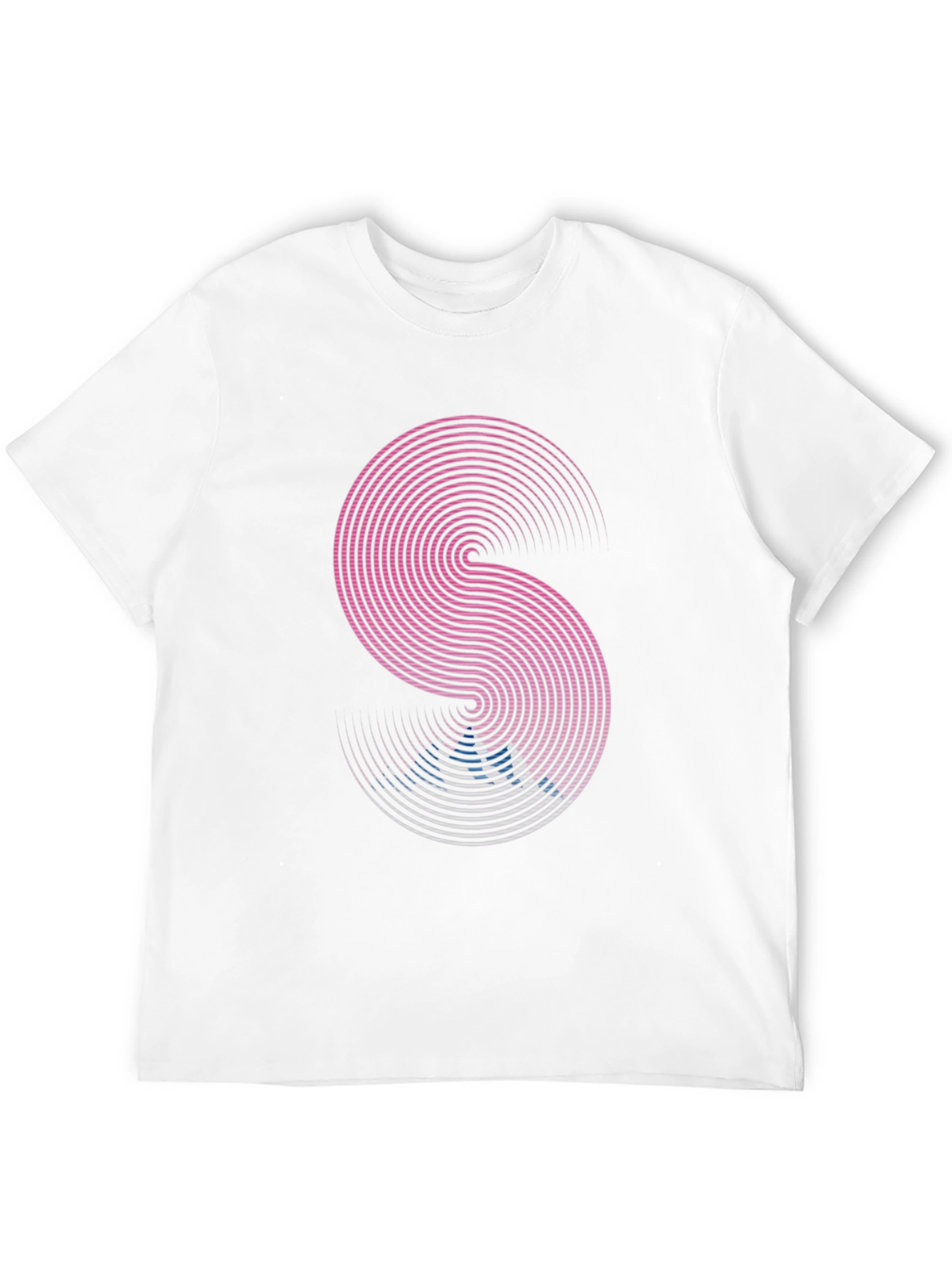 Modern Geometric S Graphic T-Shirt