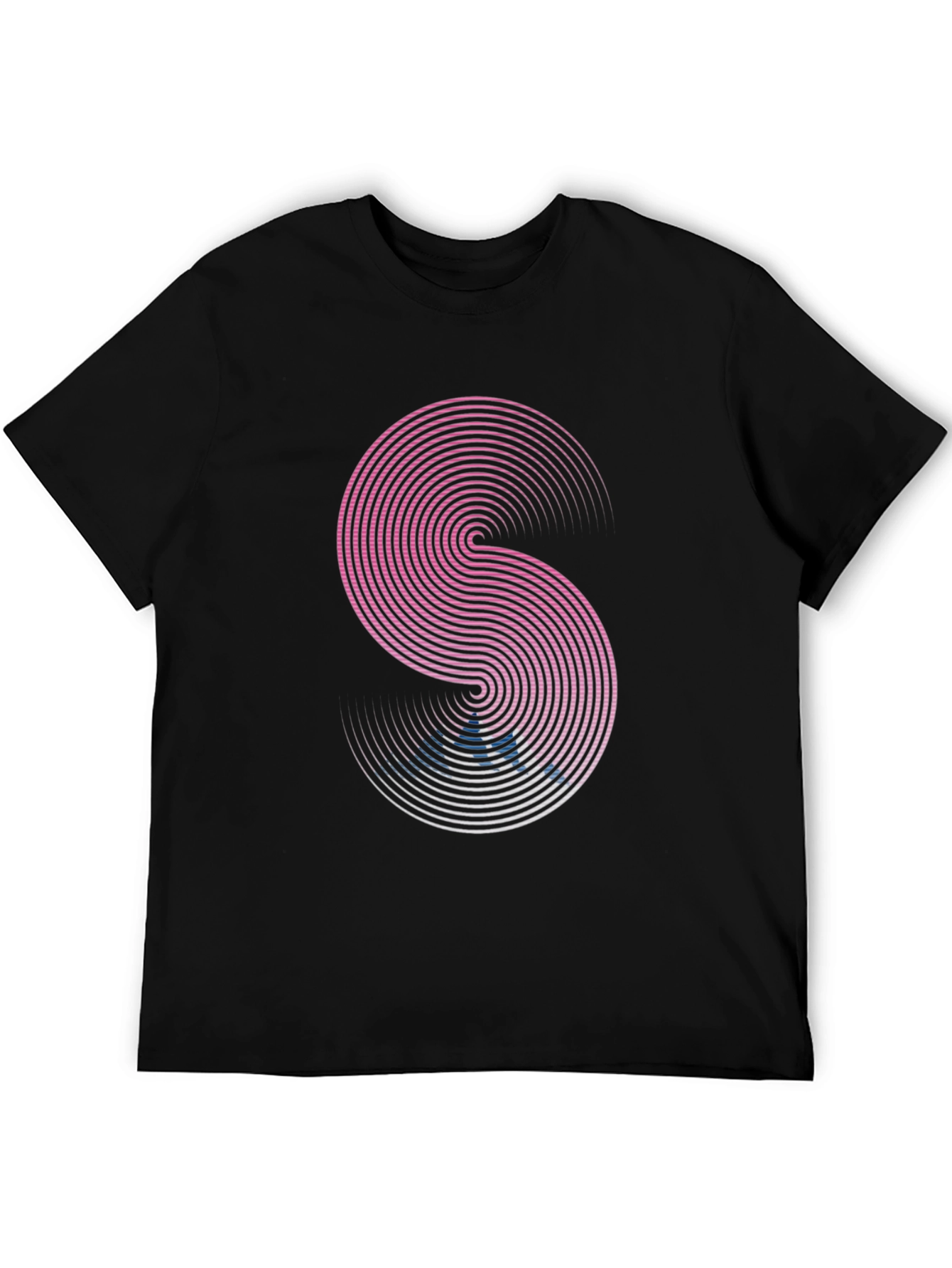Modern Geometric S Graphic T-Shirt