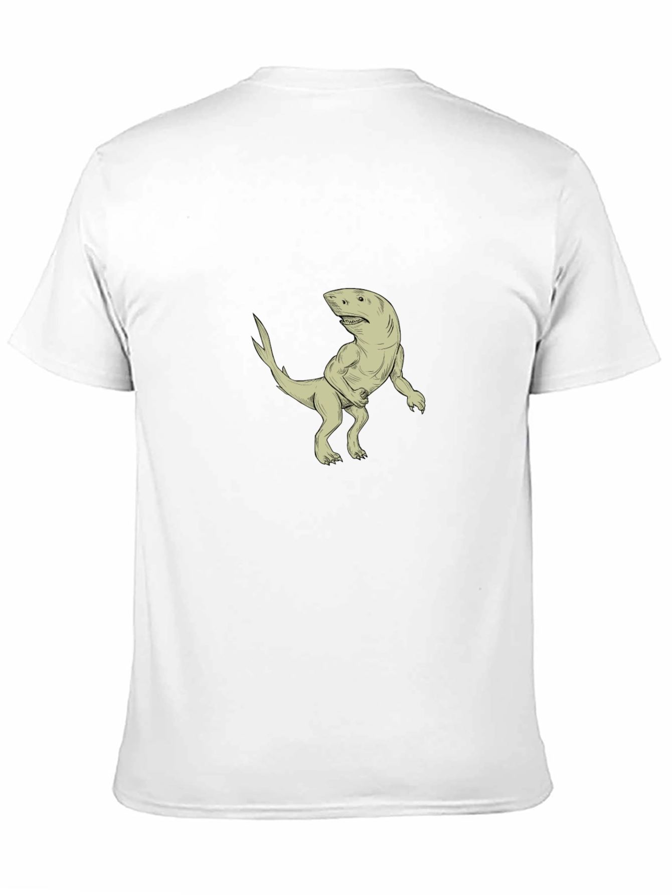 Shark-Rex Hybrid Graphic T-Shirt - Black