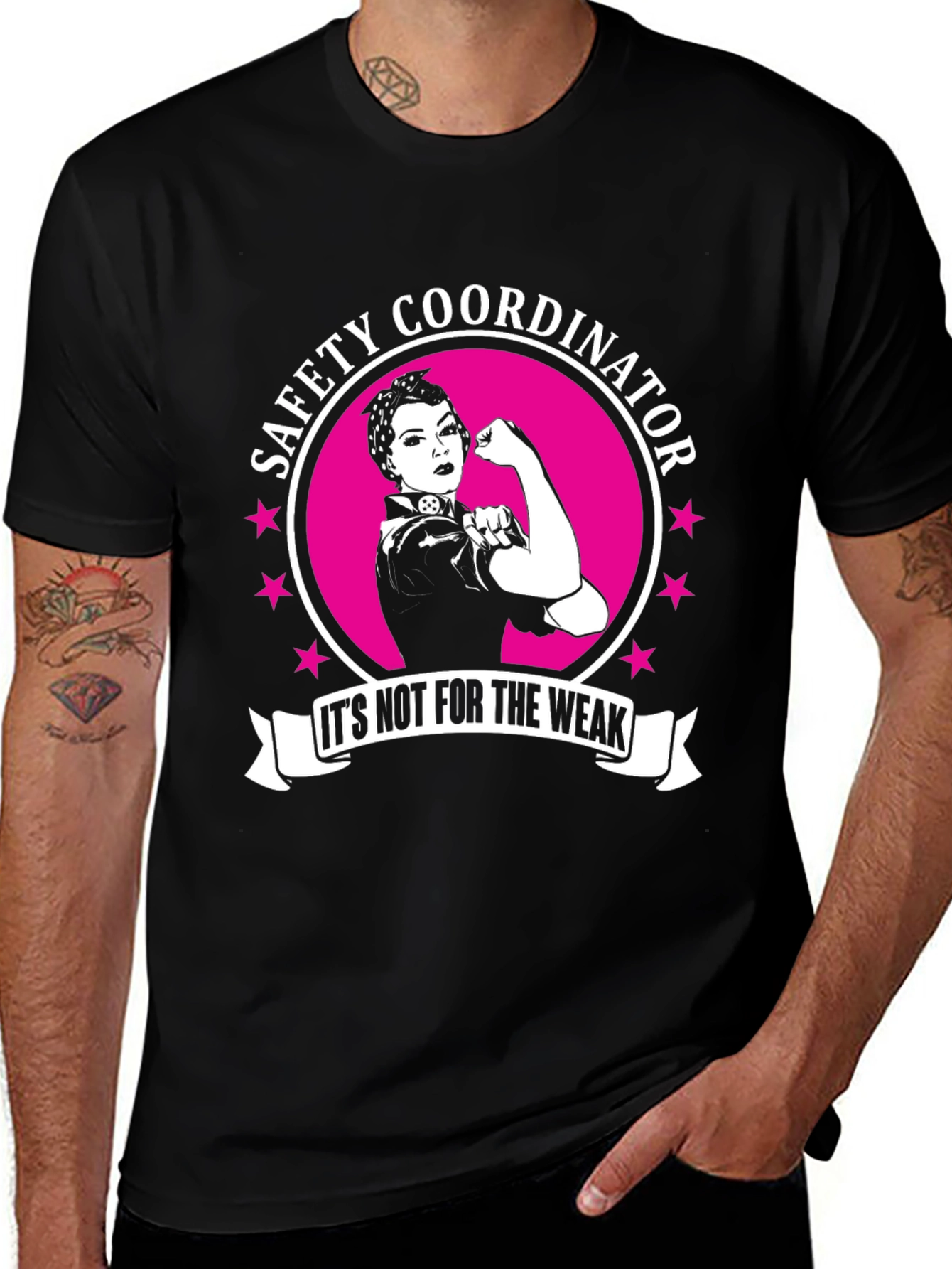 Safety Coordinator Strong Woman T-Shirt