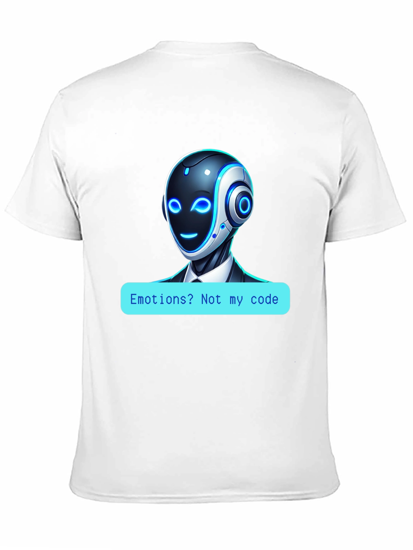 Robot Code T-Shirt - No Emotions!