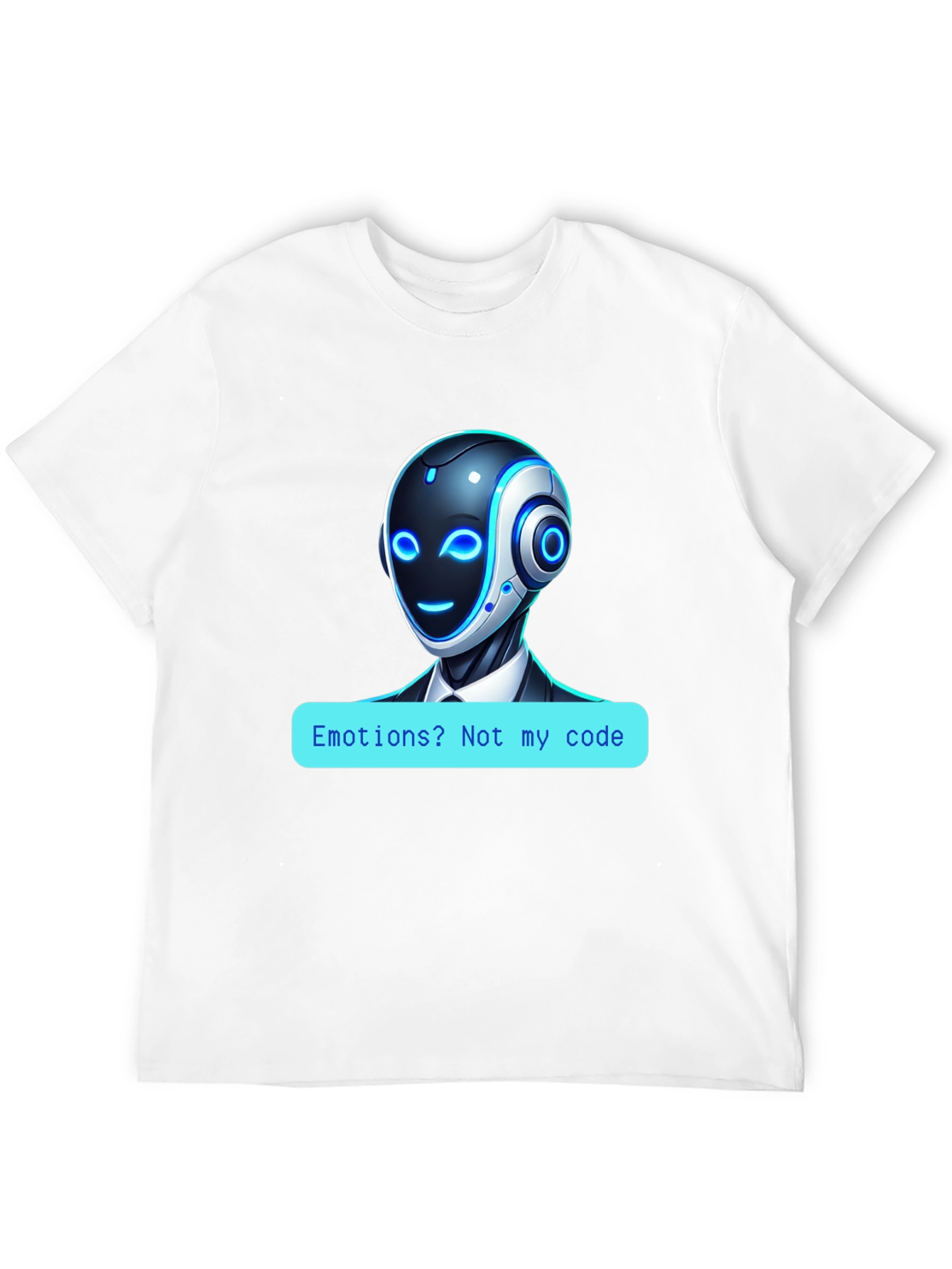 Robot Code T-Shirt - No Emotions!
