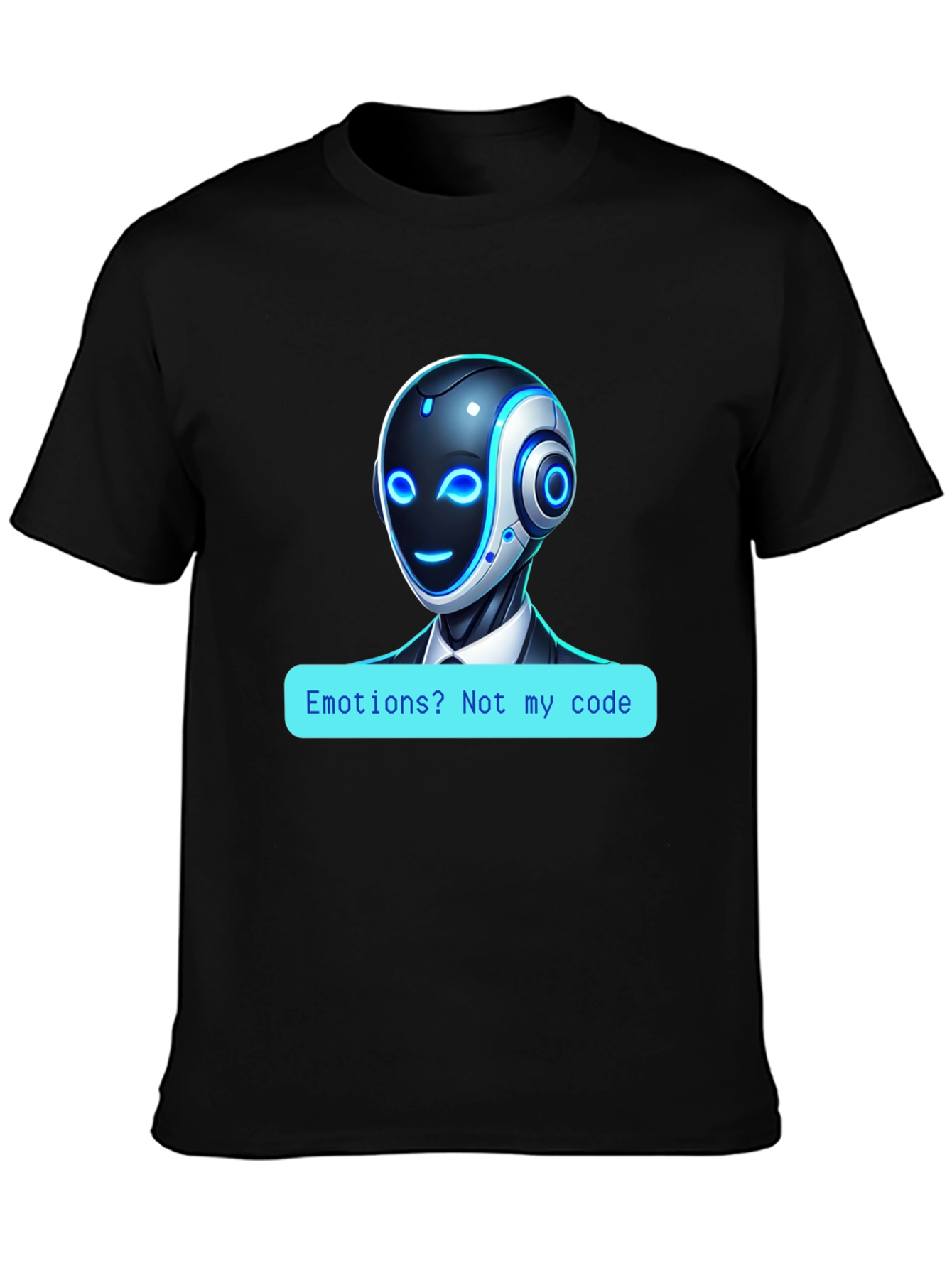 Robot Code T-Shirt - No Emotions!