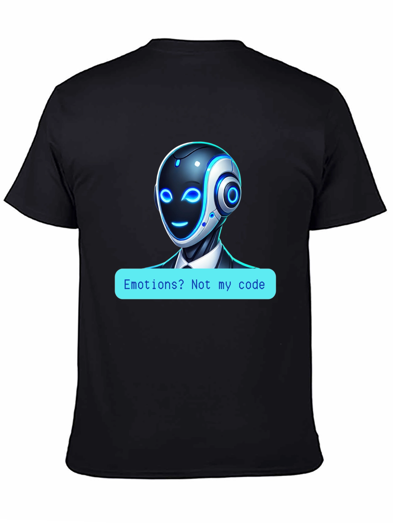 Robot Code T-Shirt - No Emotions!