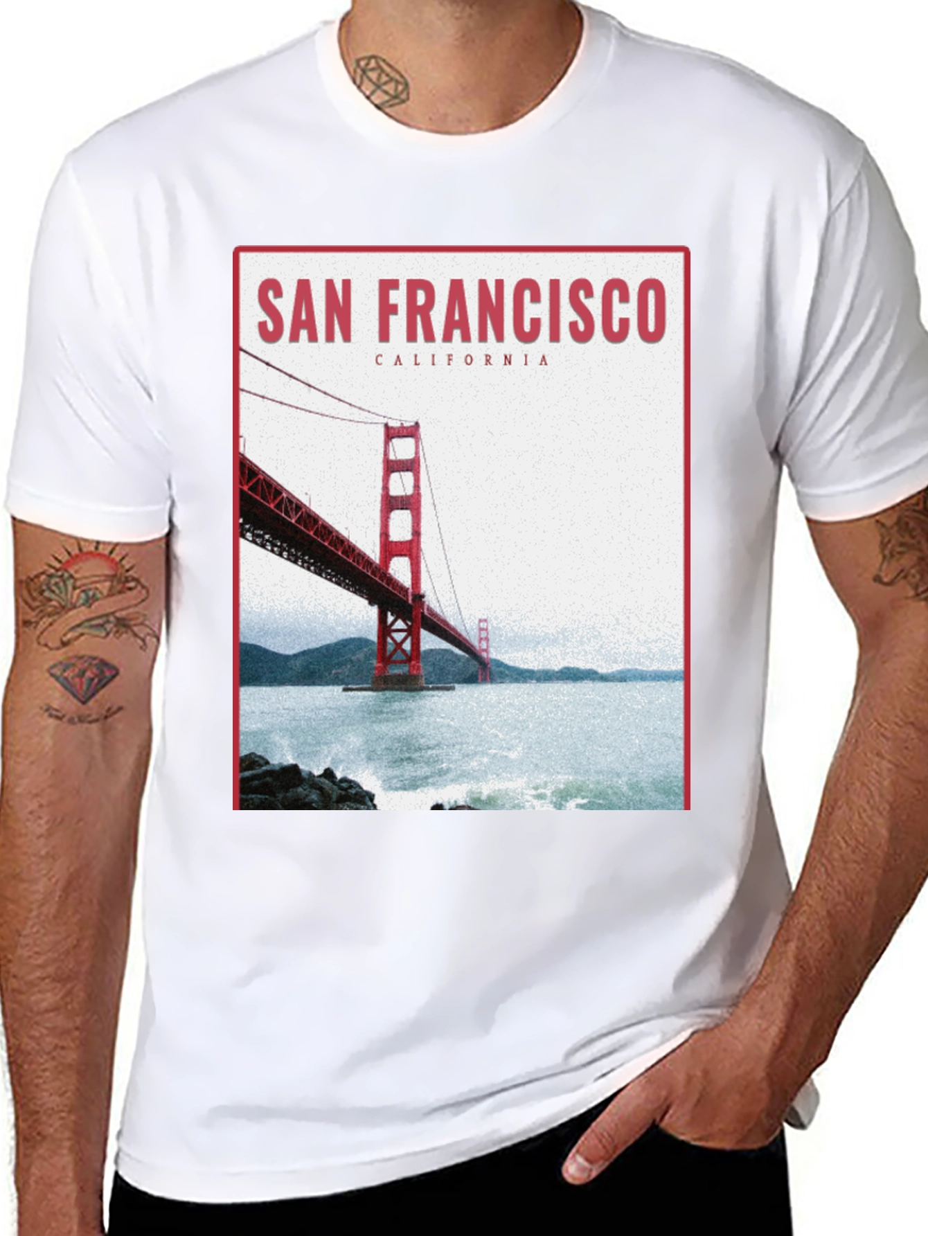 San Francisco Golden Gate Bridge T-Shirt