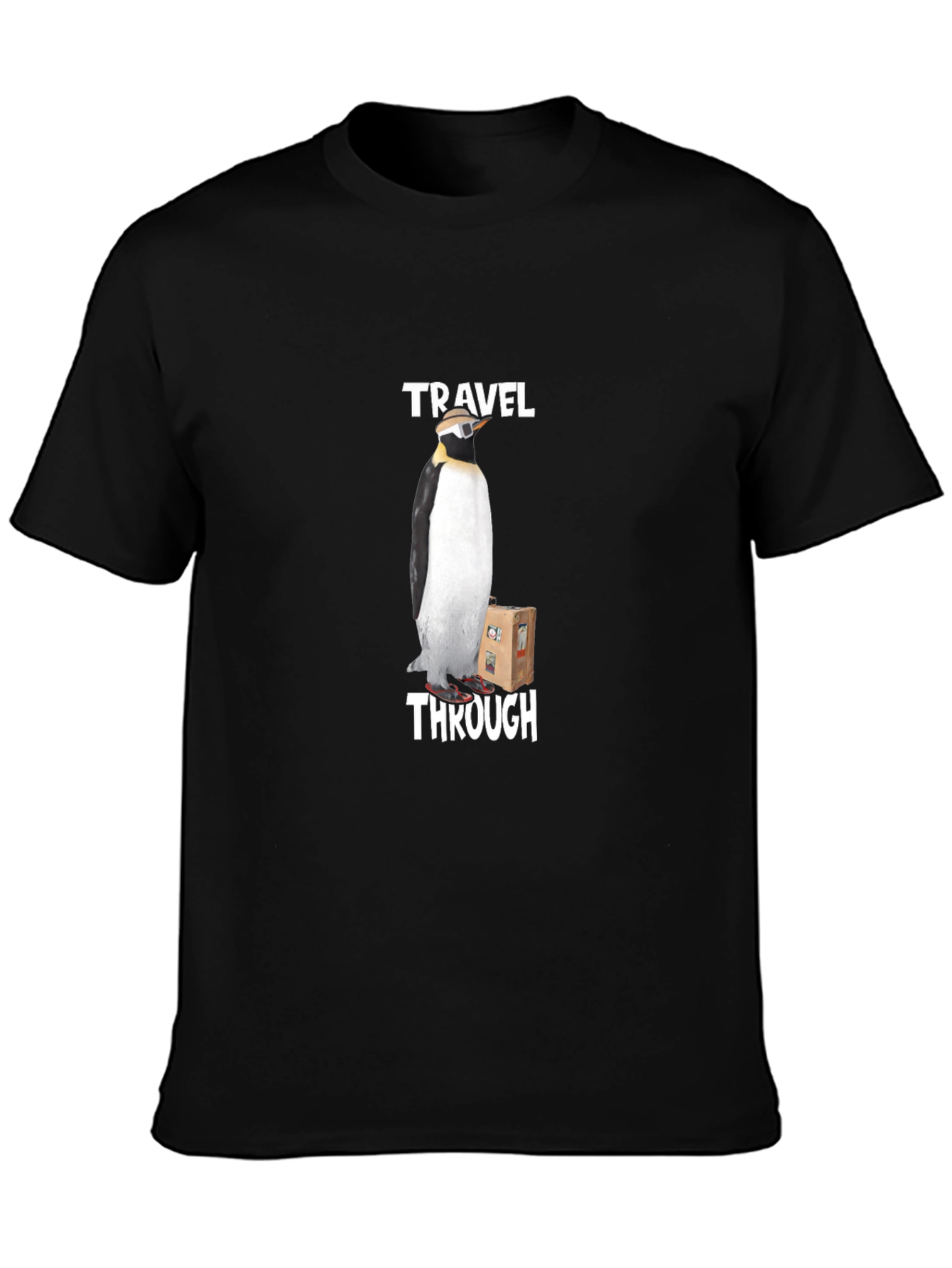 Penguin Traveler T-Shirt: Travel Through Style