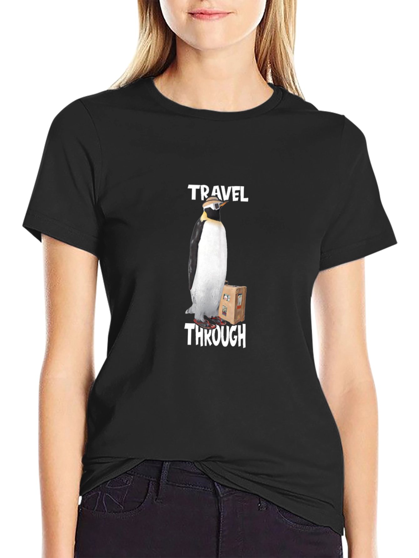 Penguin Traveler T-Shirt: Travel Through Style