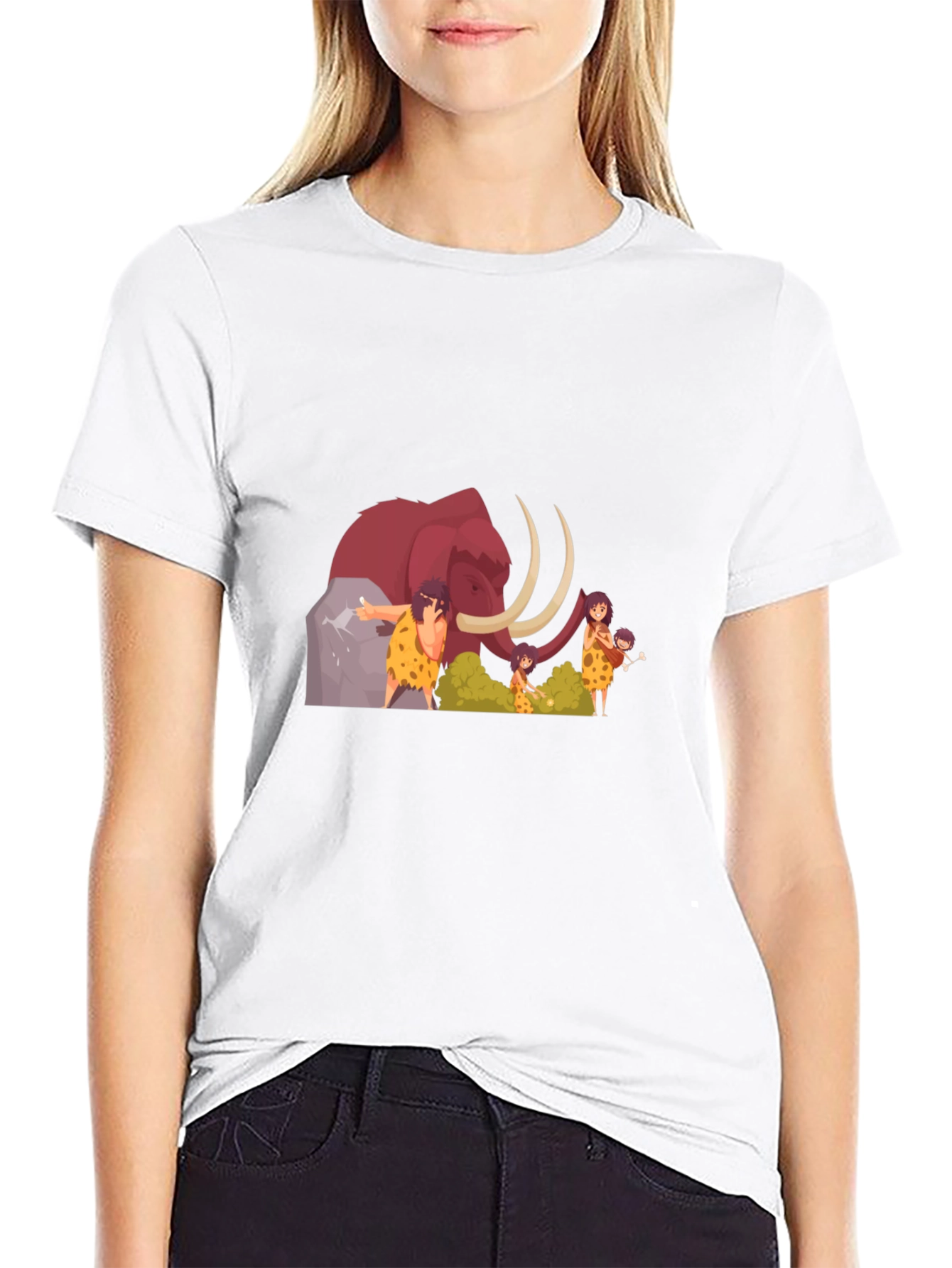 Caveman Family T-Shirt