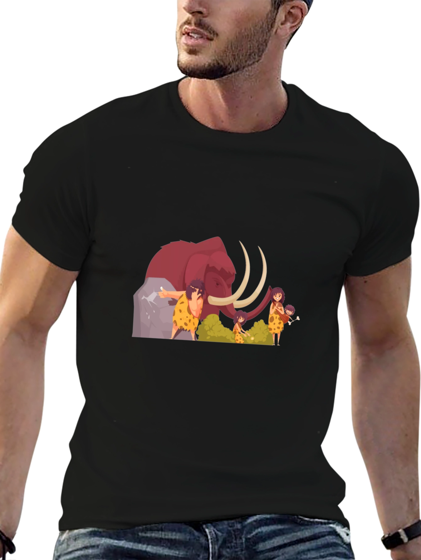 Caveman Family T-Shirt