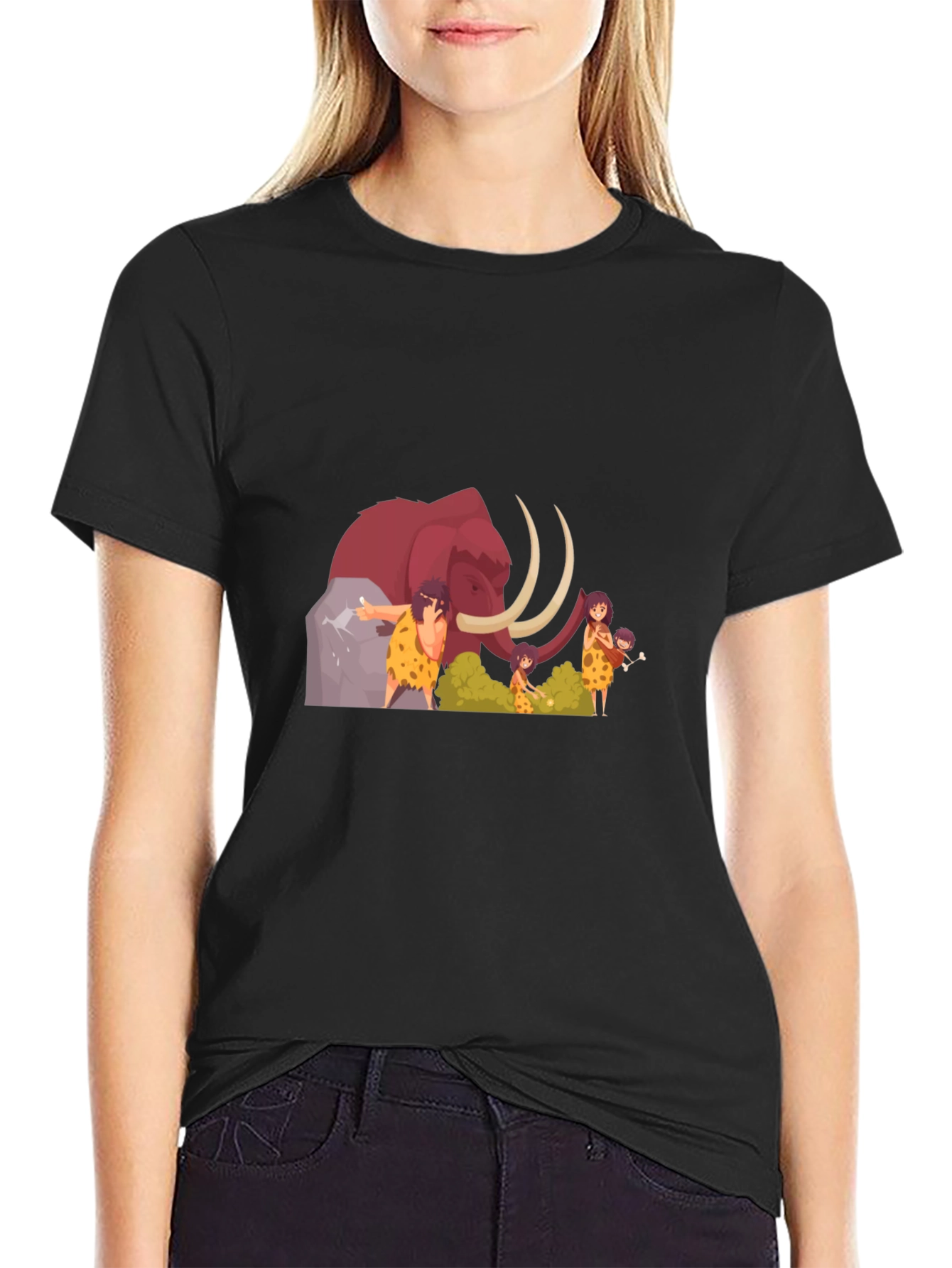 Caveman Family T-Shirt
