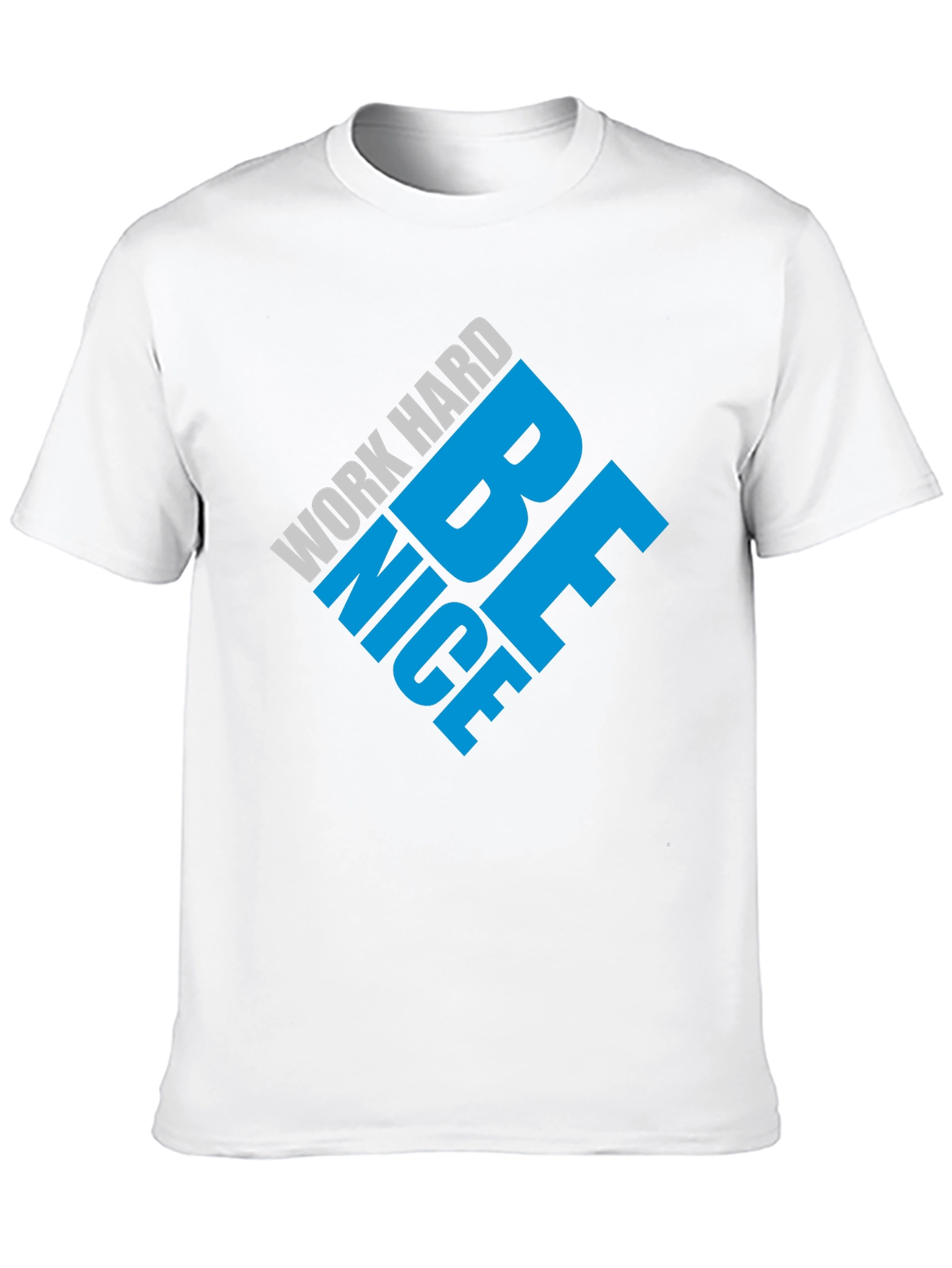 Work Hard Be Nice Black T-Shirt