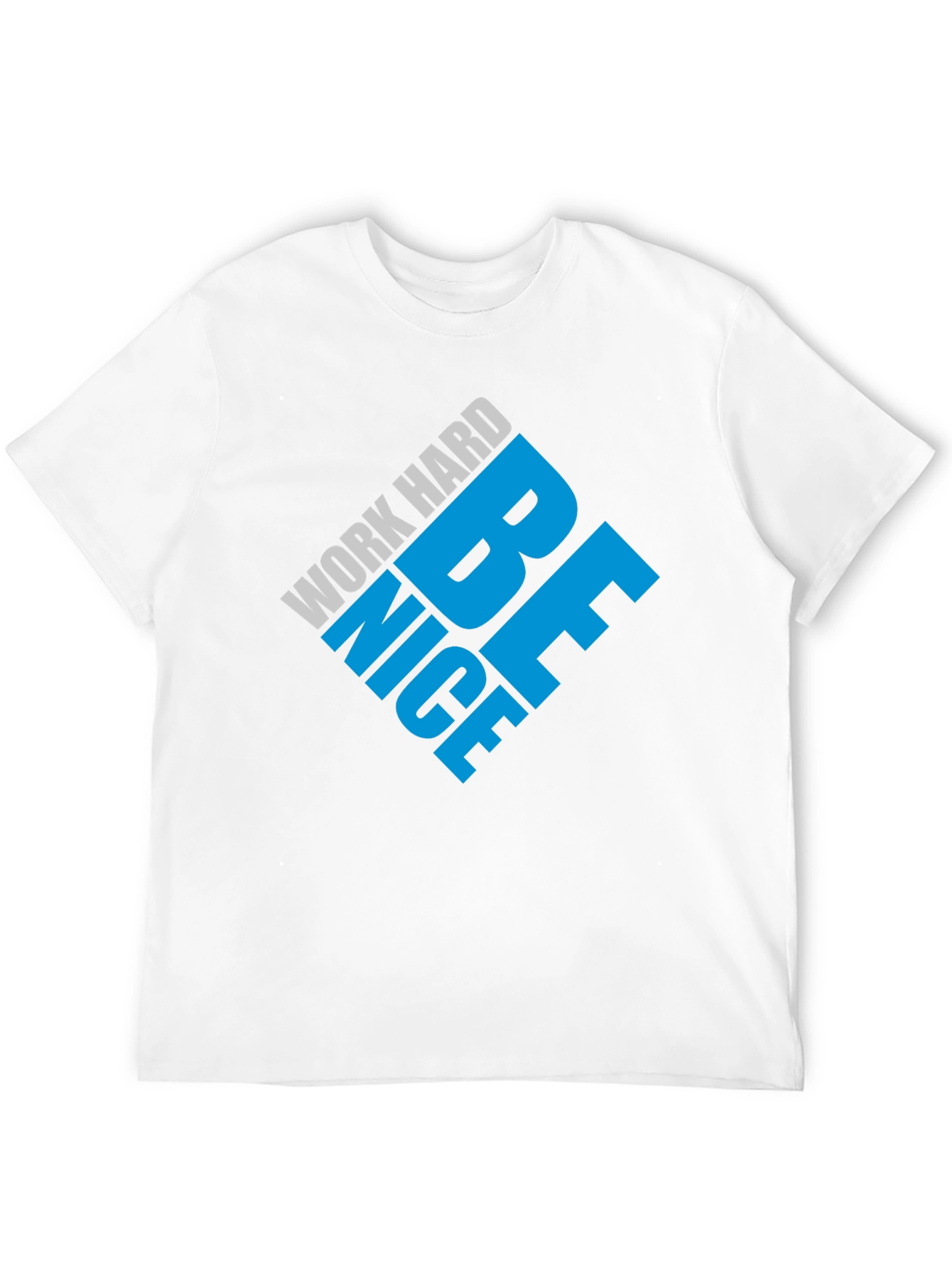 Work Hard Be Nice Black T-Shirt