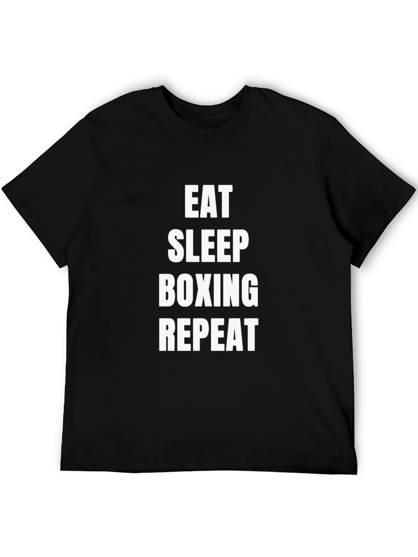 Eat Sleep Boxing Repeat Graphic Tee