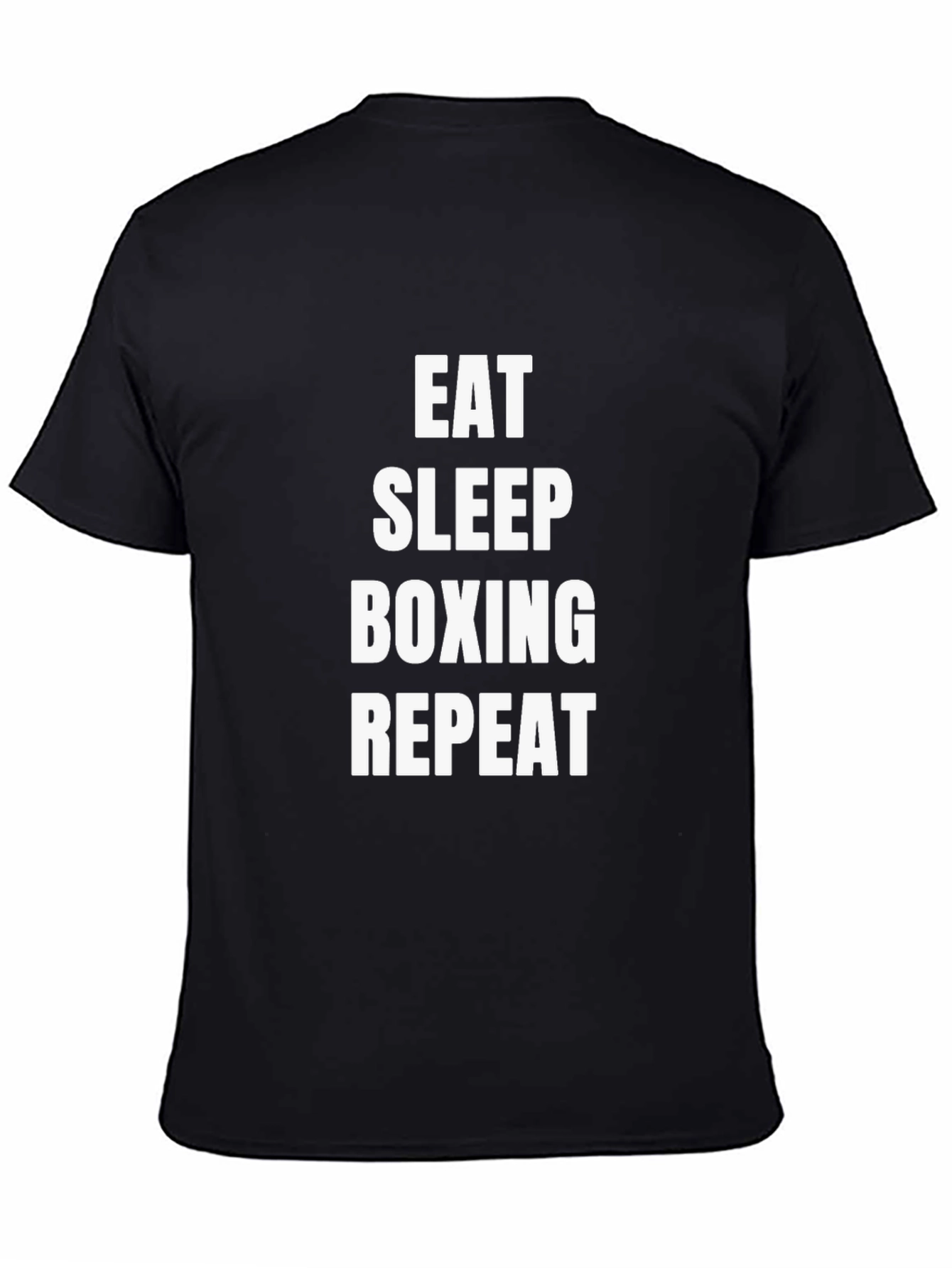 Eat Sleep Boxing Repeat Graphic Tee