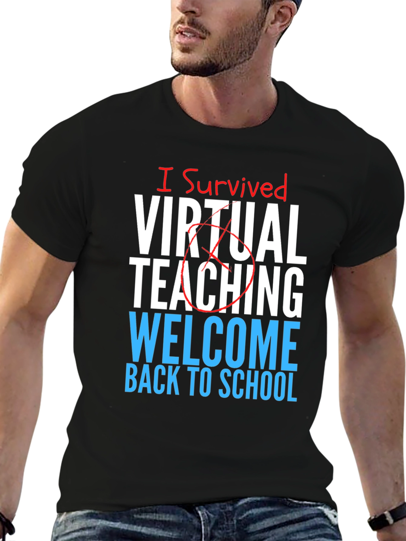 I Survived Virtual Teaching T-Shirt